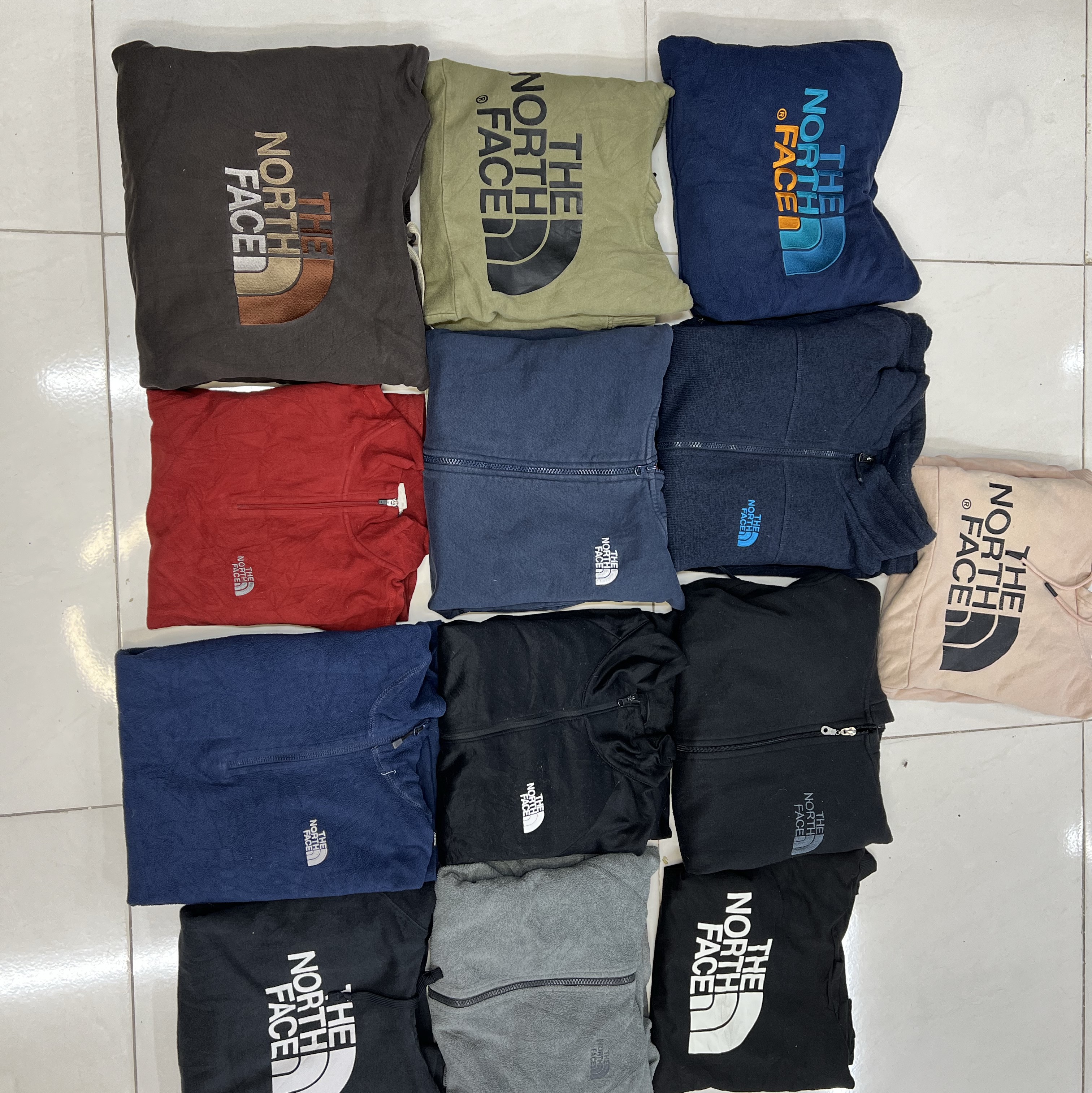 *Branded North Face Hoodies and Fleeces 13 pieces * #311