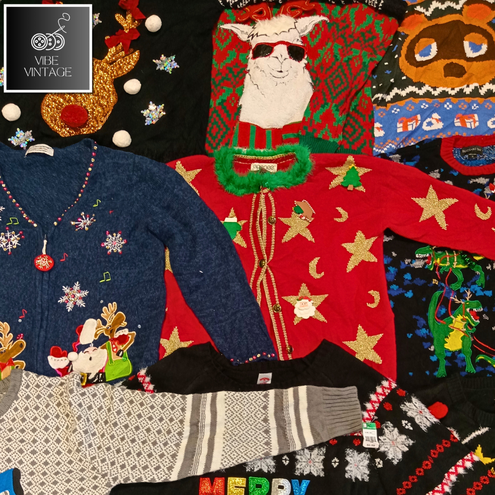 UGLY CHRISTMAS SWEATERS - 30 PCS