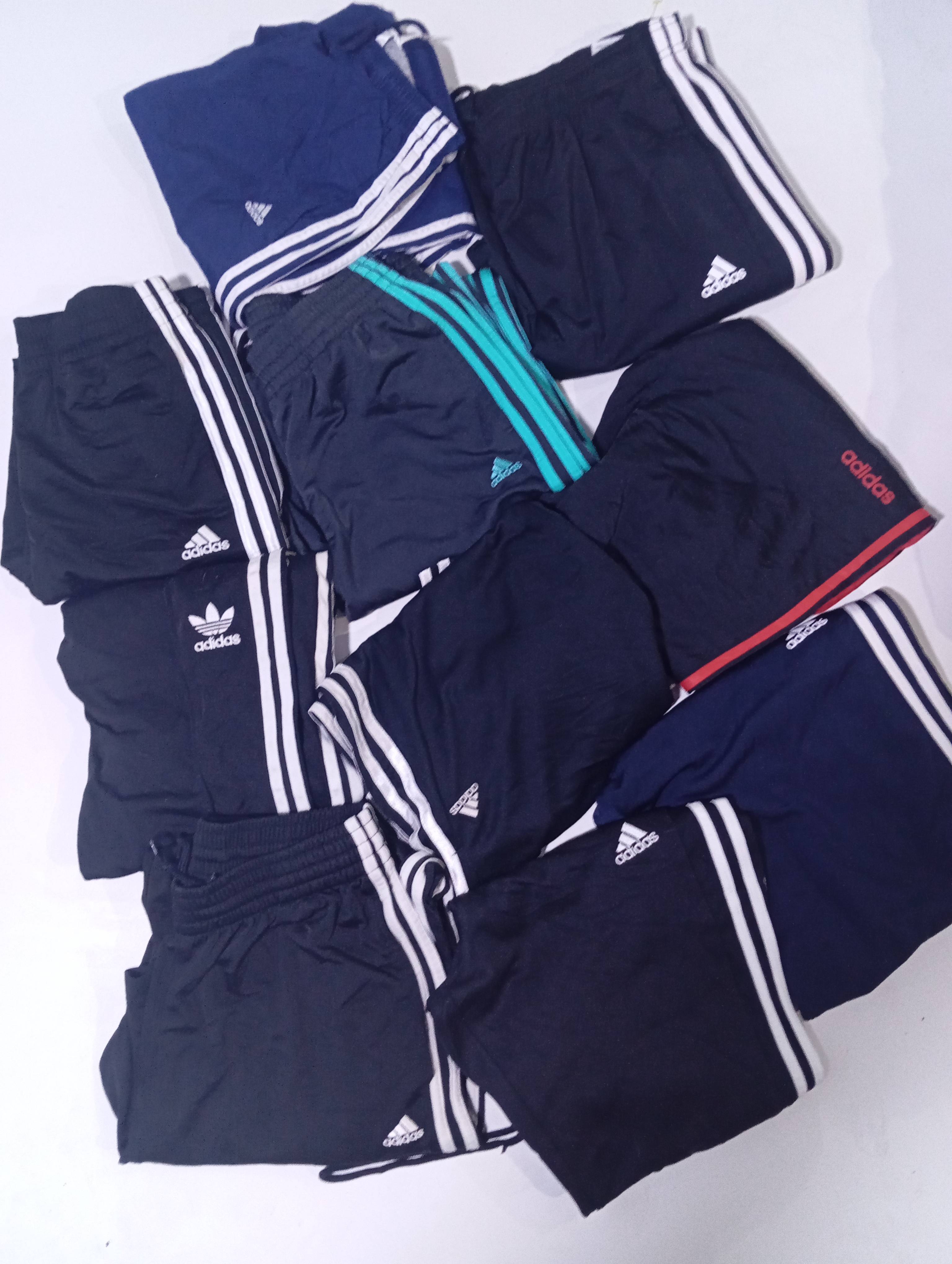Adidas Nylon Track Pants 10 Pcs