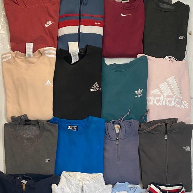 Nike/Adidas/Starter Sweatshirts 50 Pcs S017