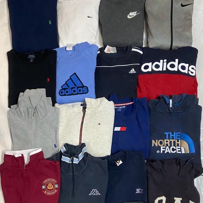 Nike/Adidas/Polo RL Sweatshirts 50 Pcs S018