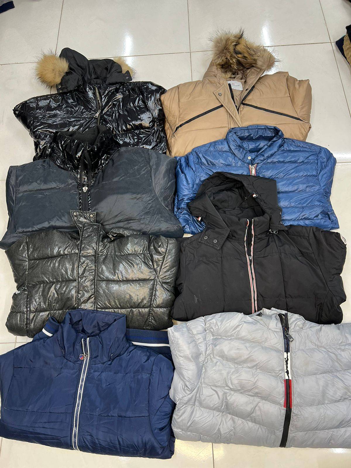*Branded Moncler PufferJackets 17 pieces* #317