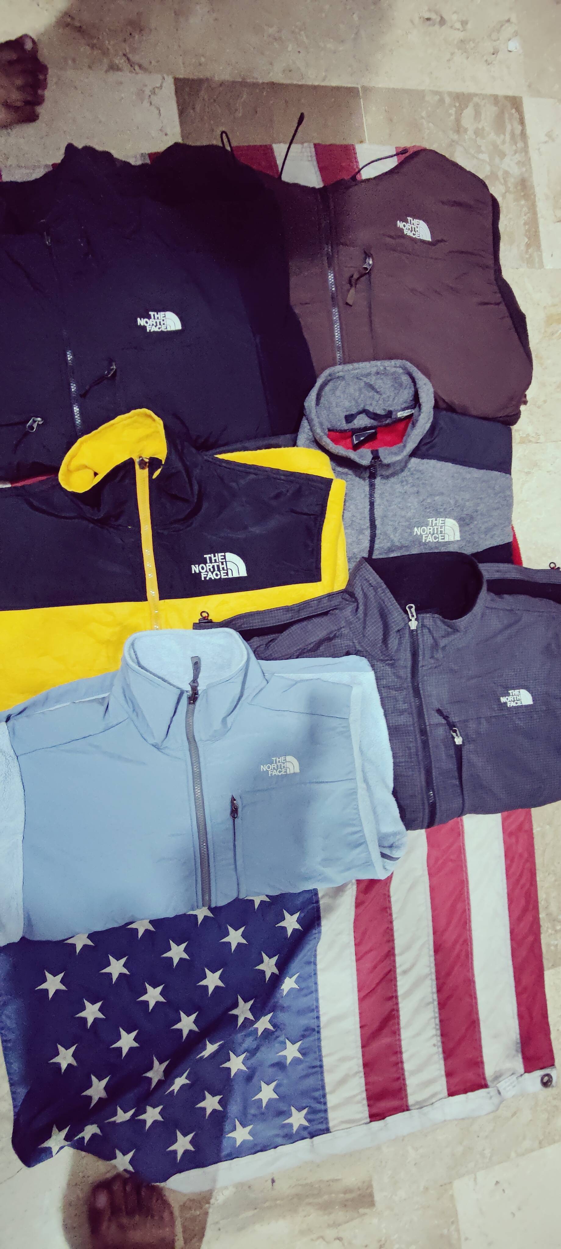 Brand TNF fleece jackets