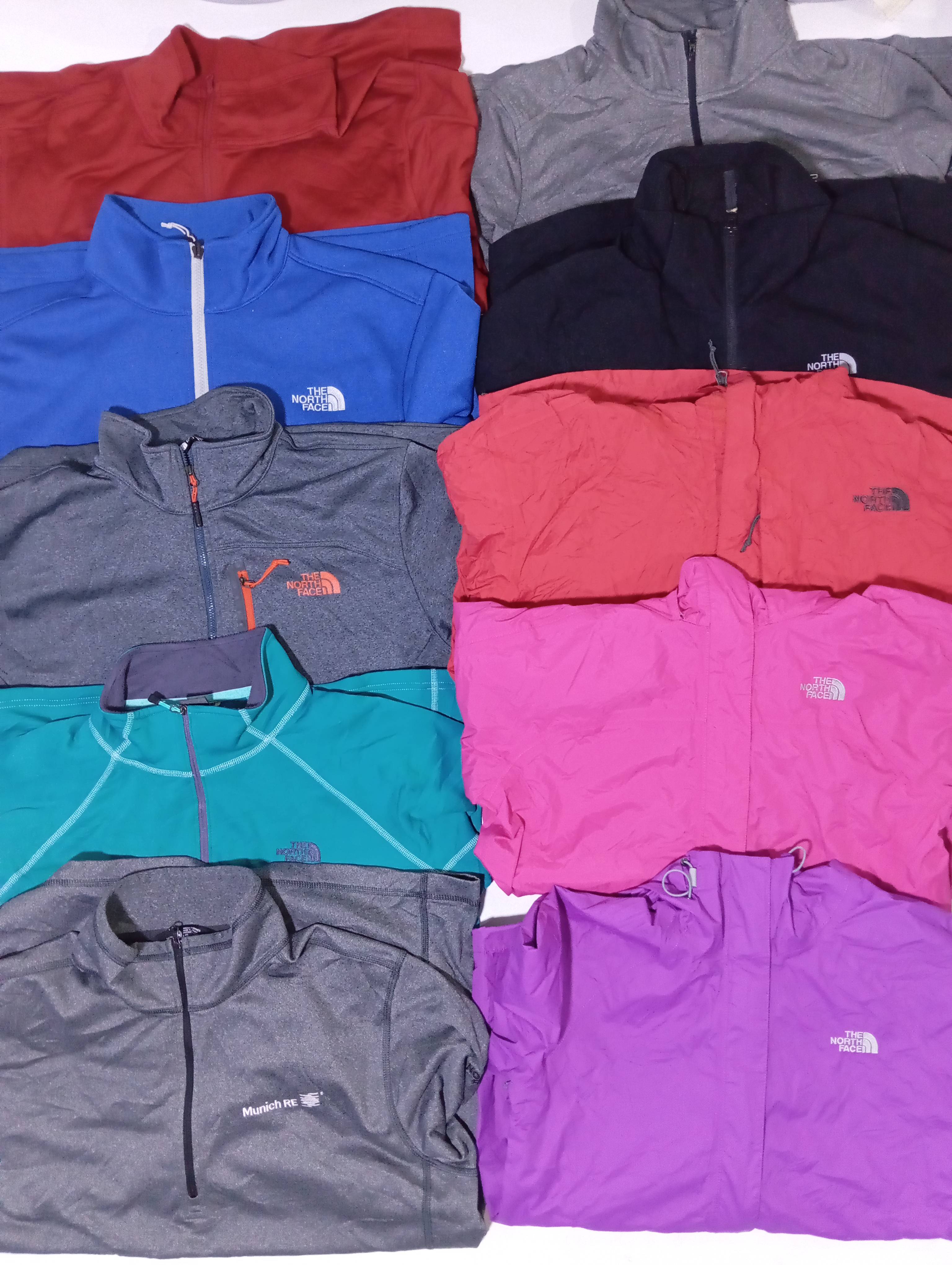 The North Face Windbreaker And Heavy Jackets 10 Pcs