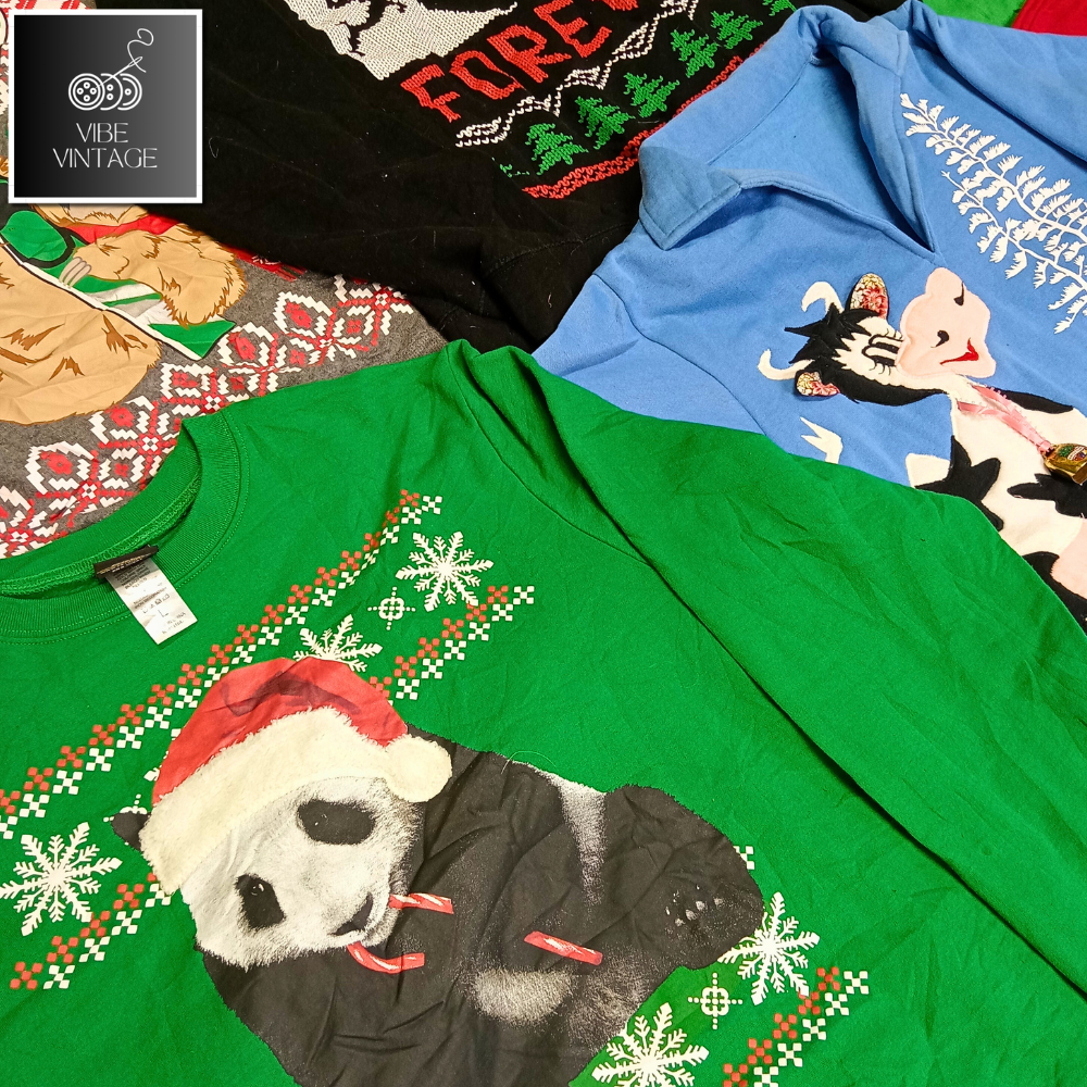 CHRISTMAS UGLY SWEATSHIRTS - 30 PCS
