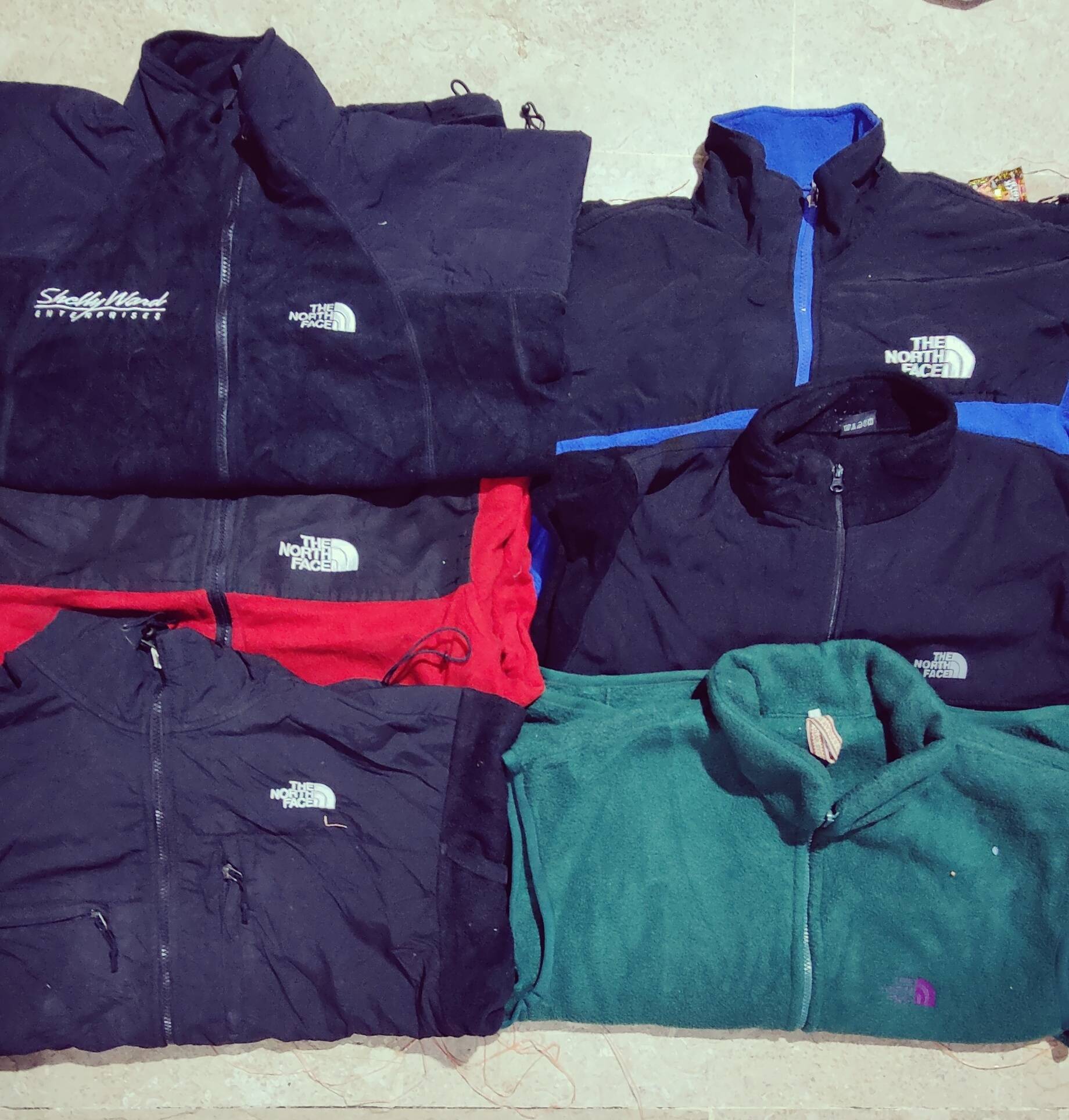 Brand TNF fleece jackets