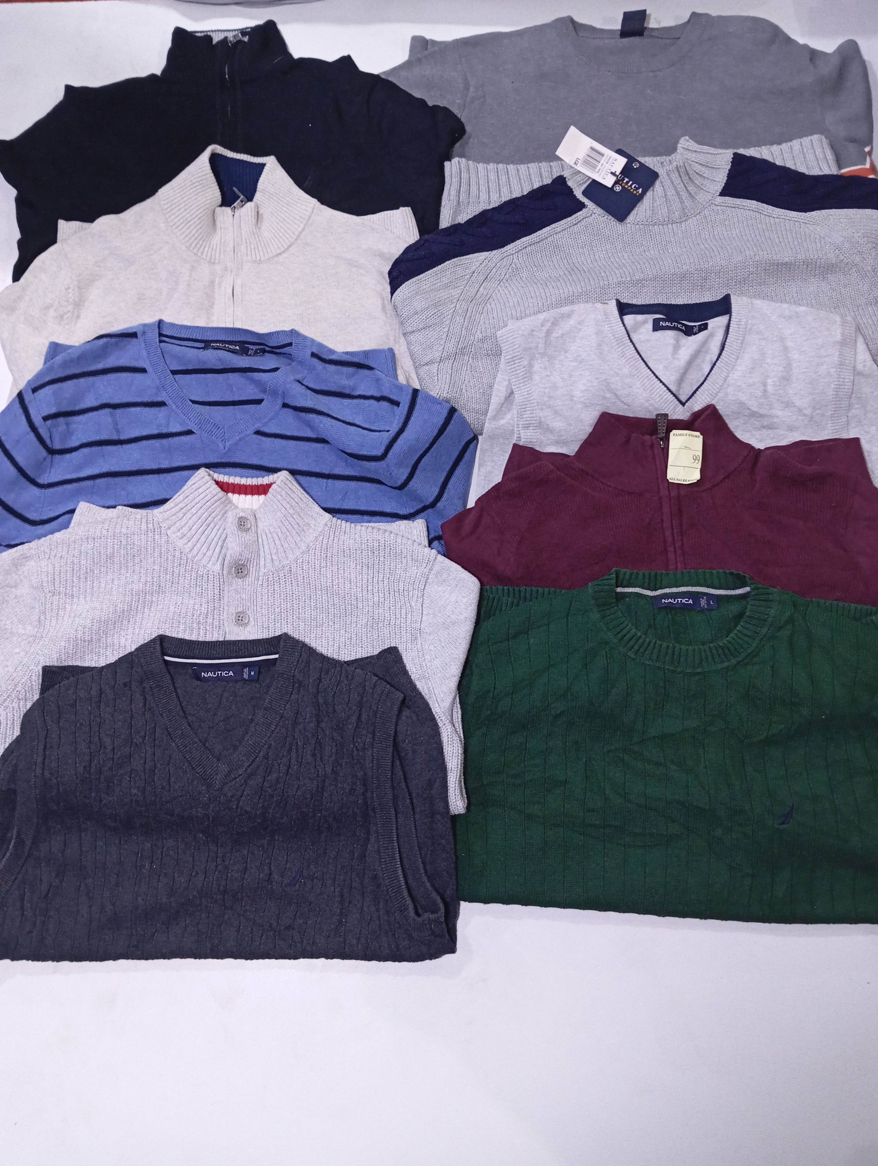 Nautica Sweaters 10 Pcs