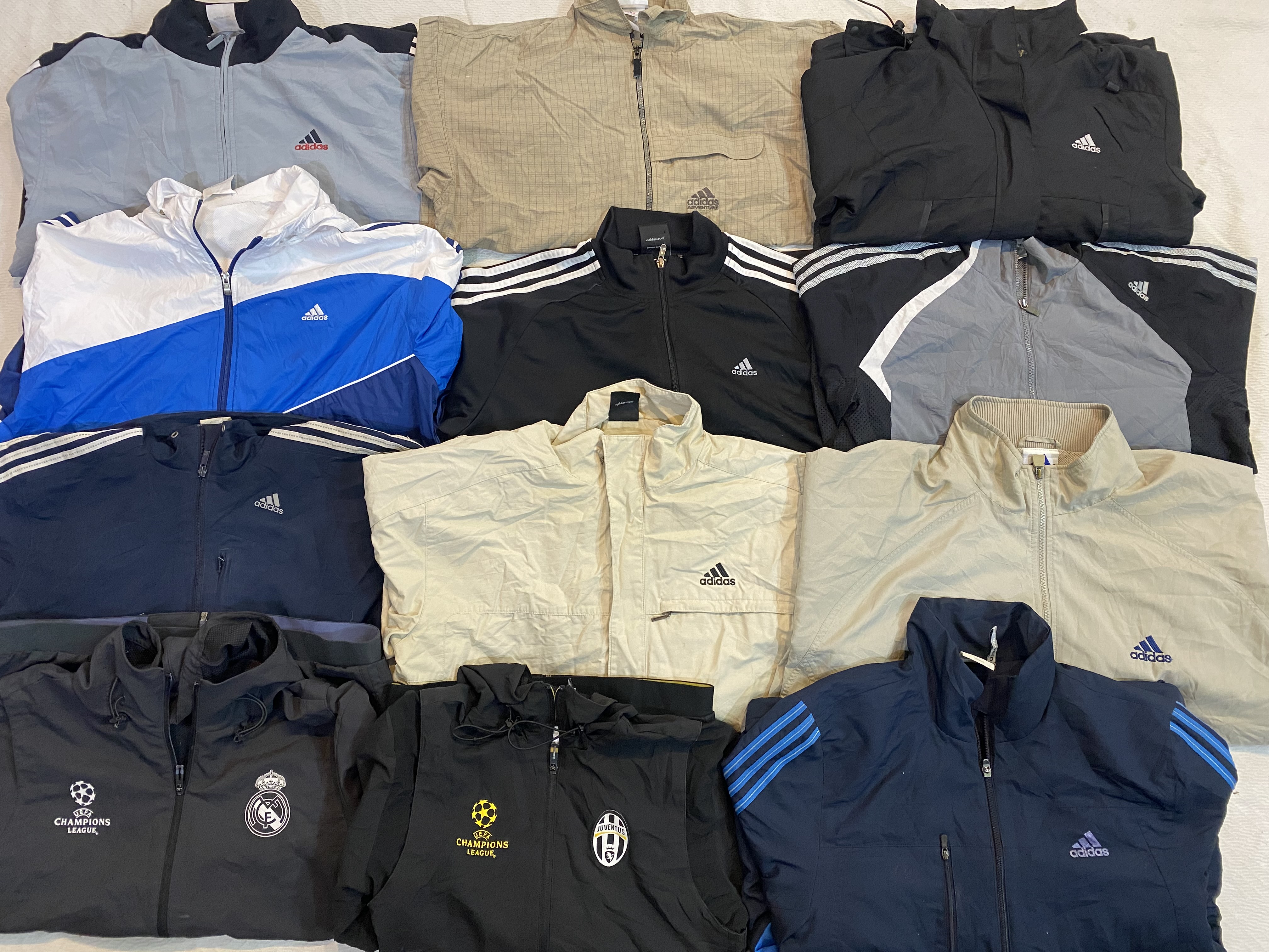 Adidas Track/Windbreaker Jackets 50 Pcs
