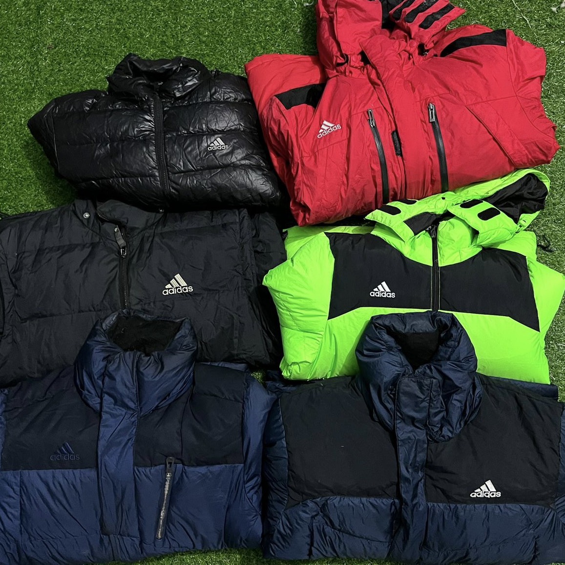 Adidas duck down puffers 20 pcs