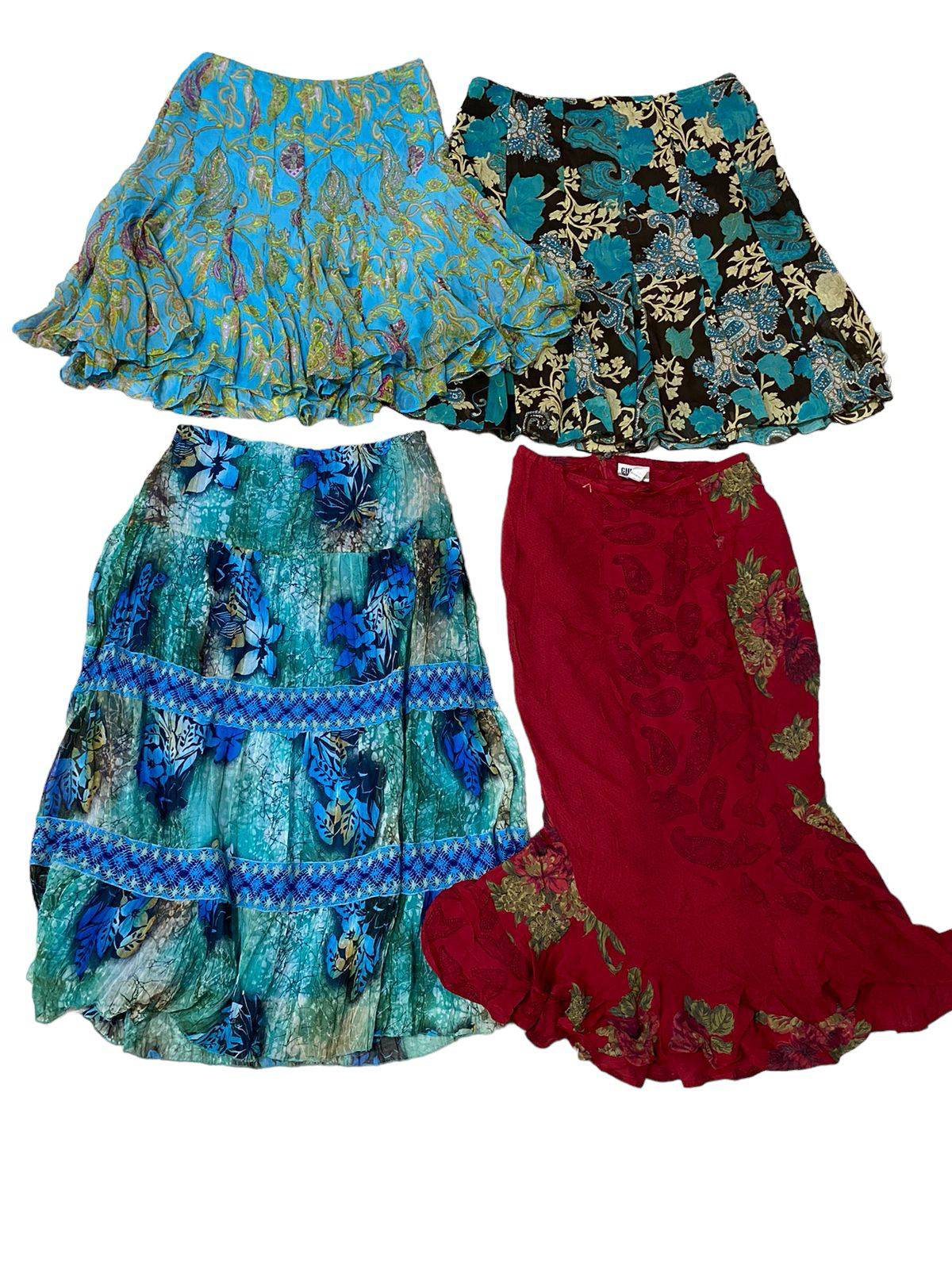 Y2K 2024 - European Branded Romantic Mini/Midi Skirts Mixed - 24 Pcs