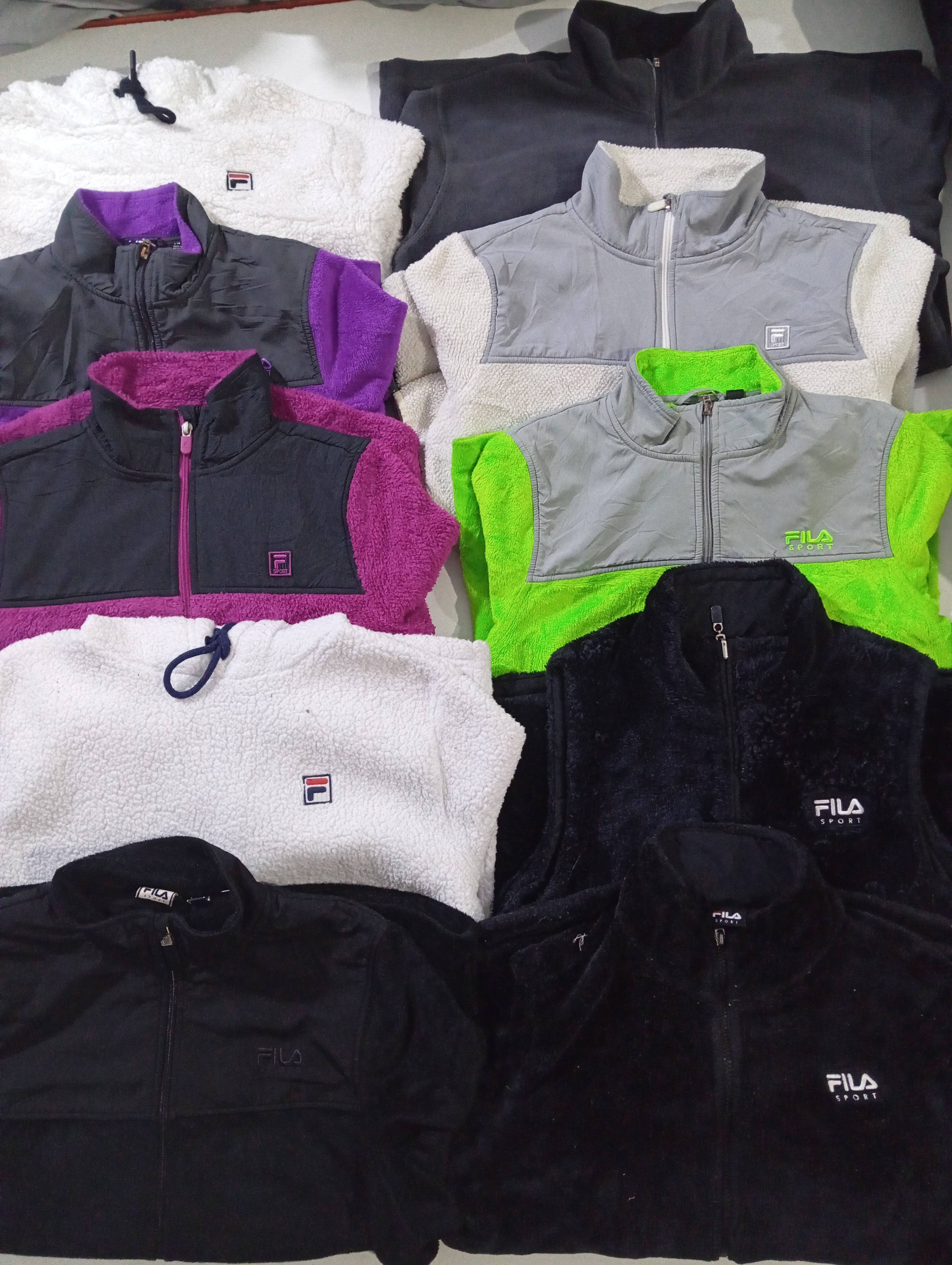 Fila Fleece Jackets 10 Pcs