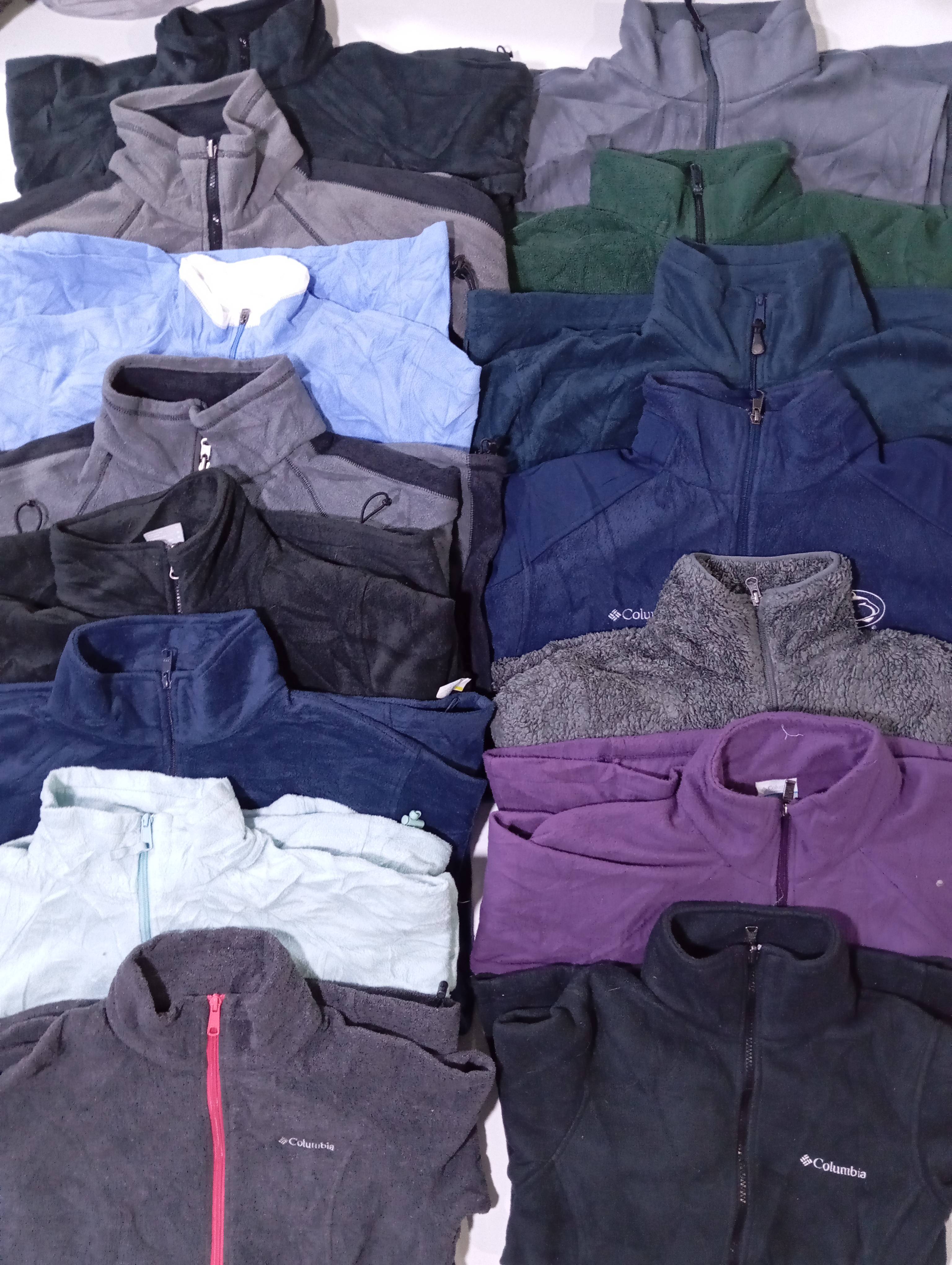 Columbia Fleece Jackets 15 Pcs