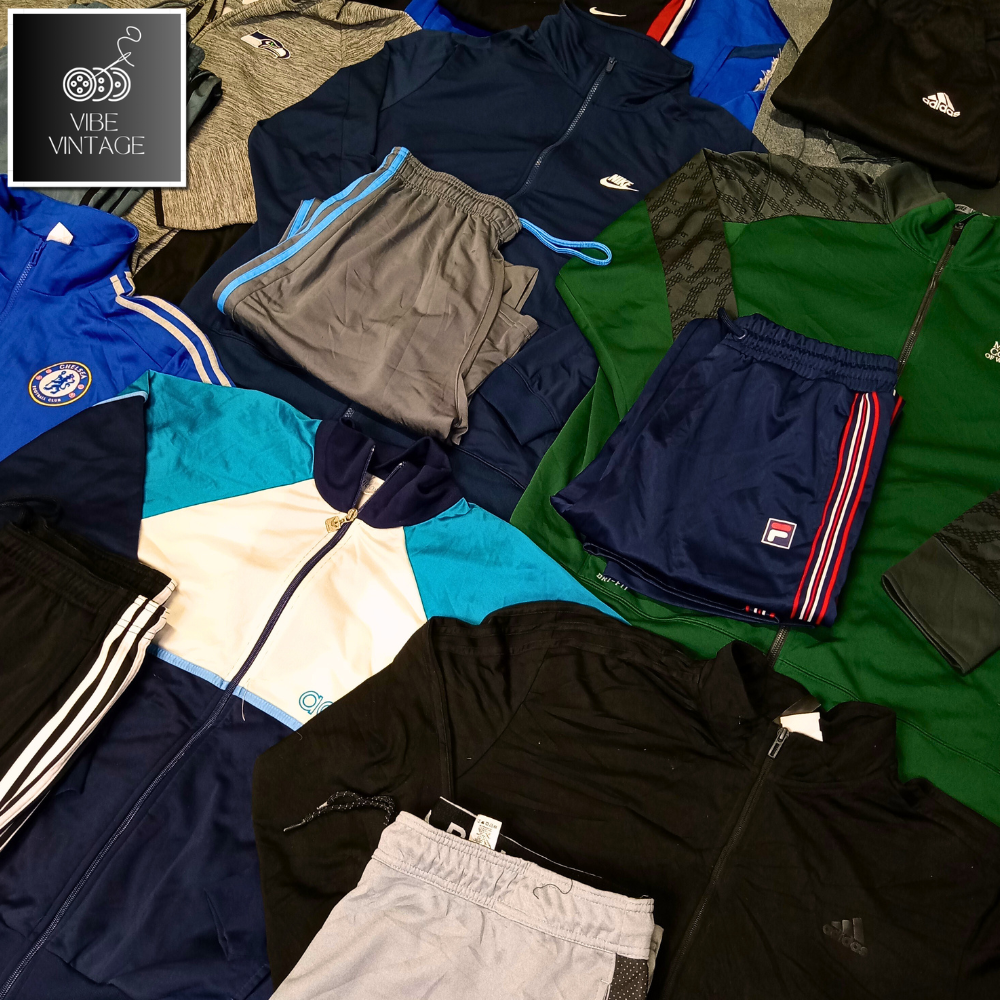 NYLON JOGGING TRACKSUITS - 30 PCS