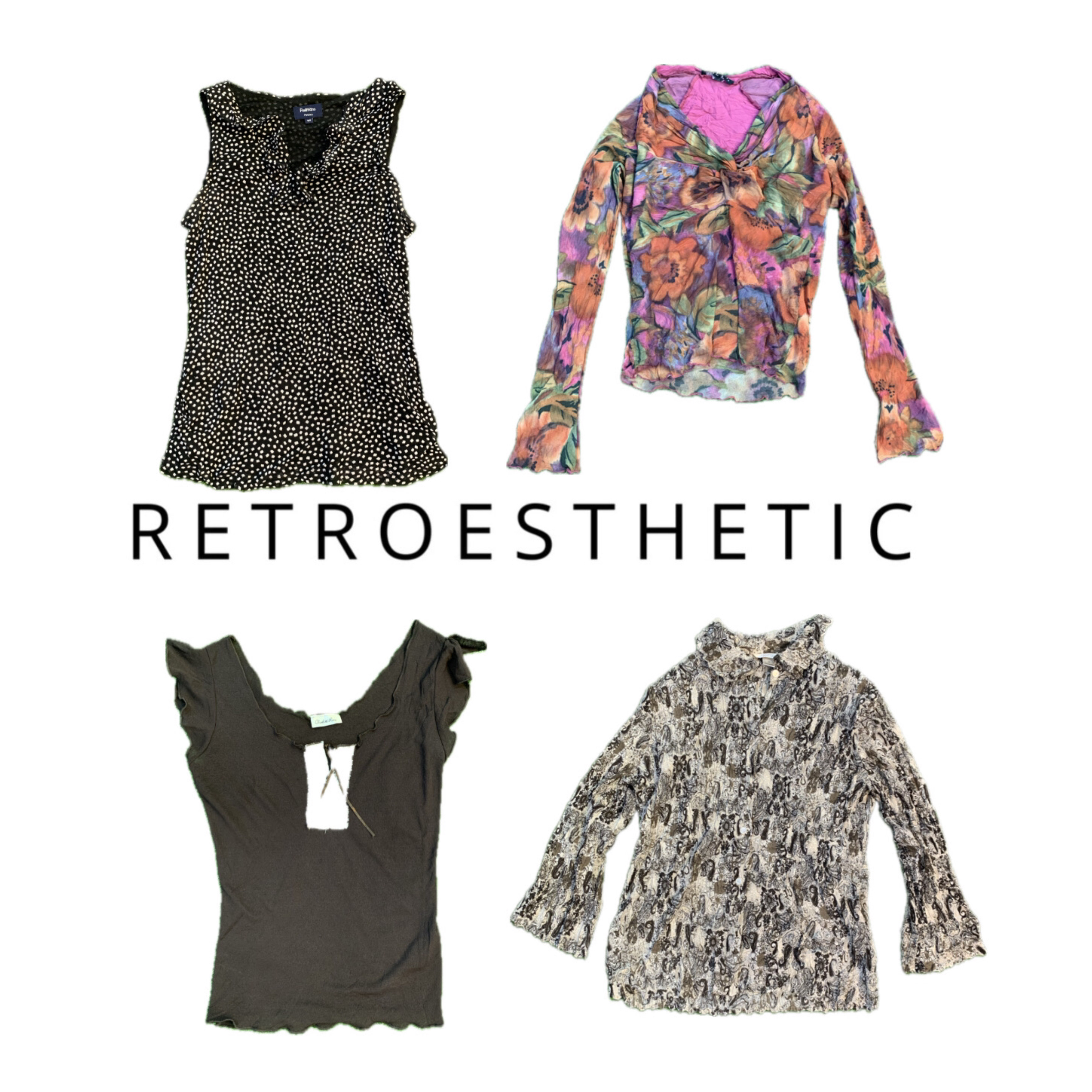 Y2K Retro Style Tops (DR-056)