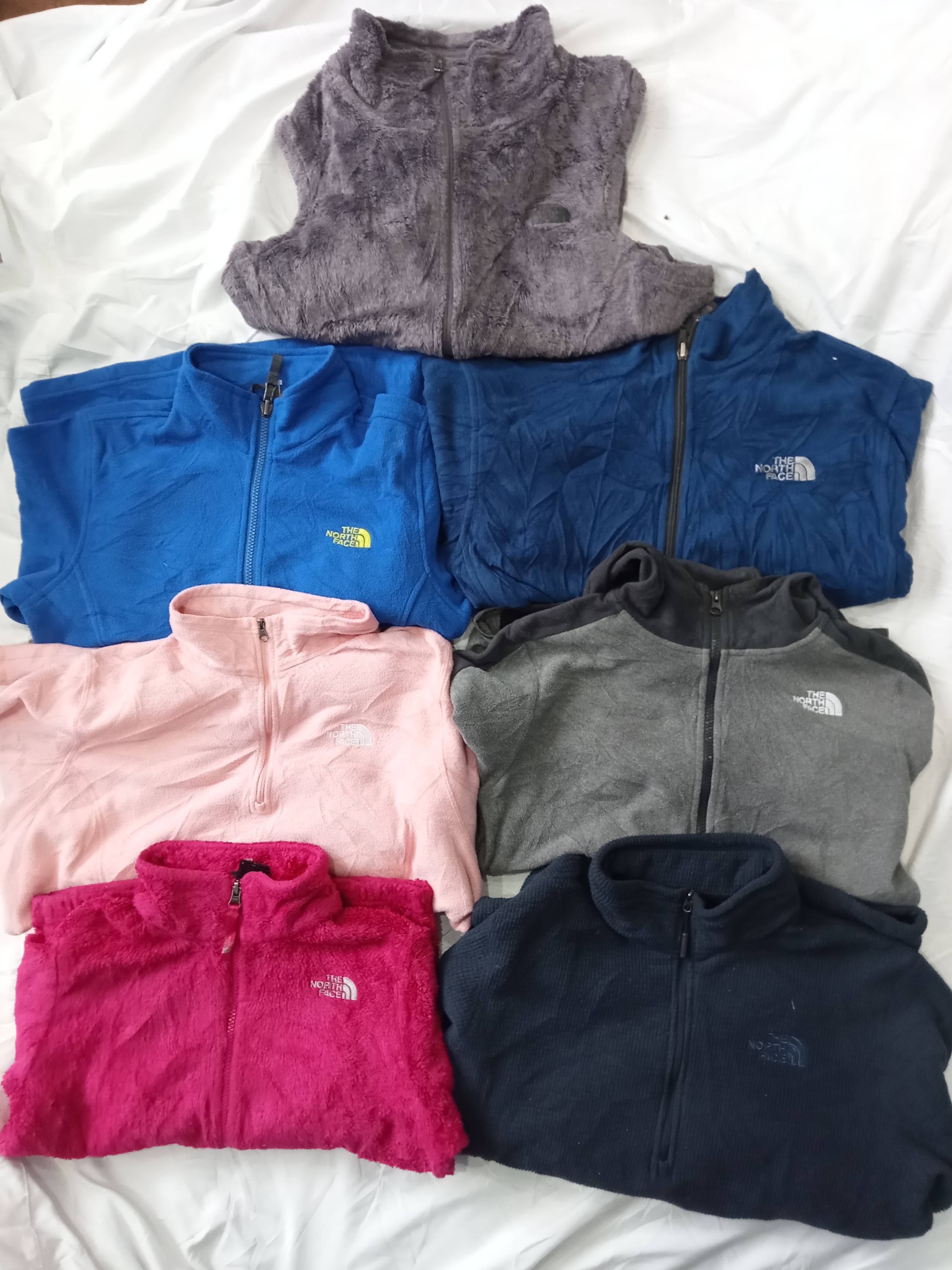 The North Face Fleece Jackets 7 Pieces