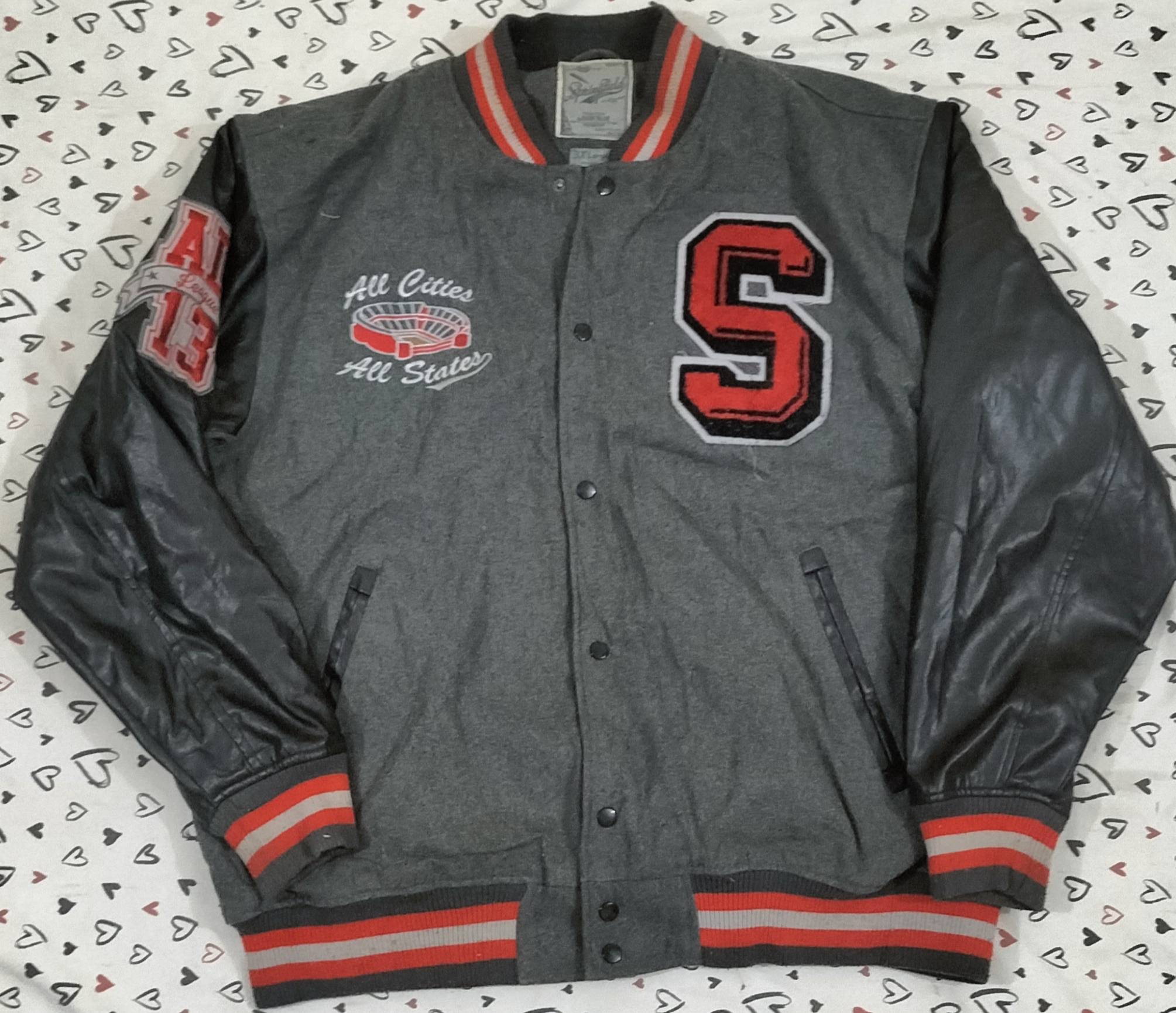 HD Mix Varsity Jacket - 8 pcs