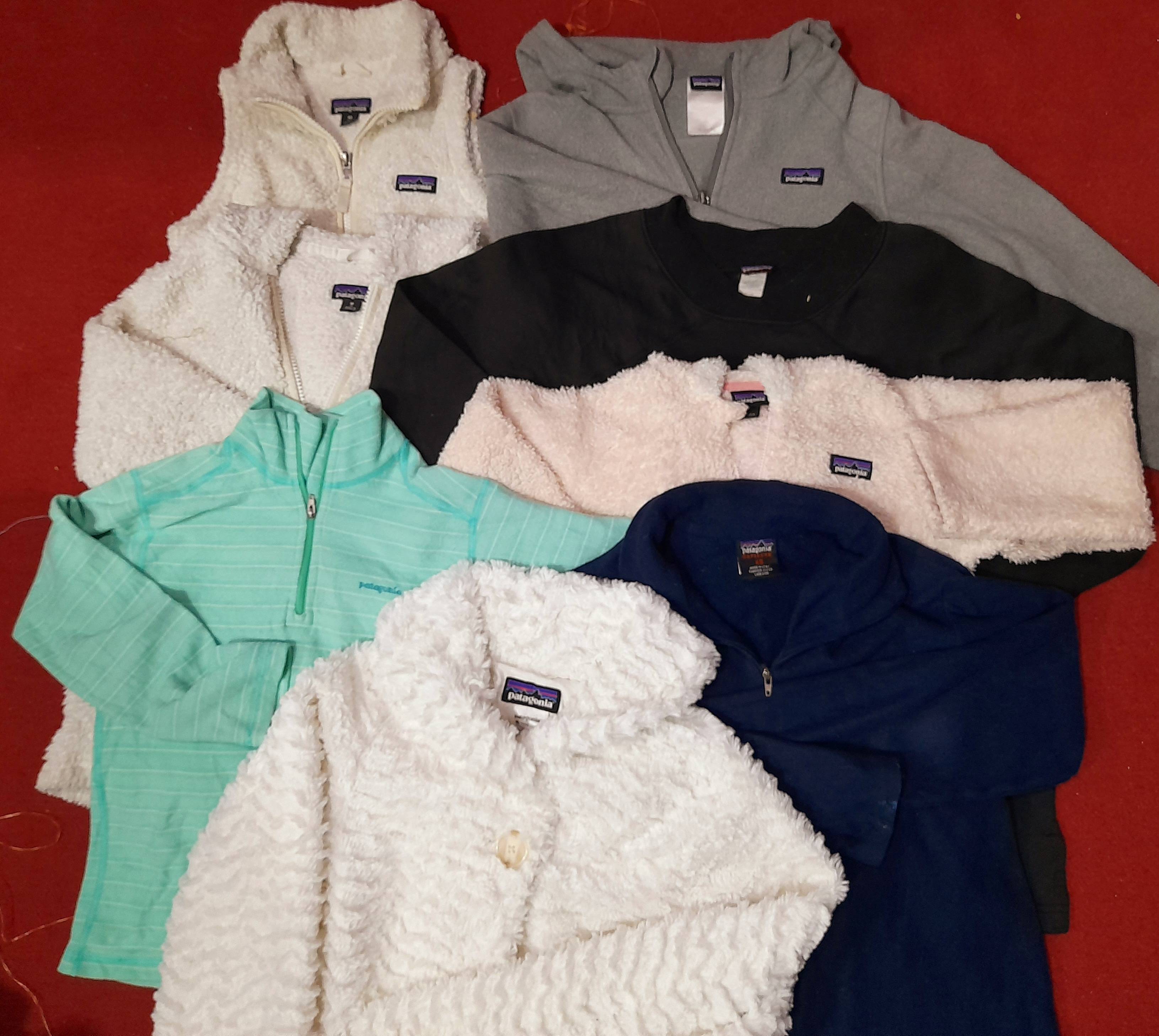 Patagonia Fleece kids Jackets 8 pieces