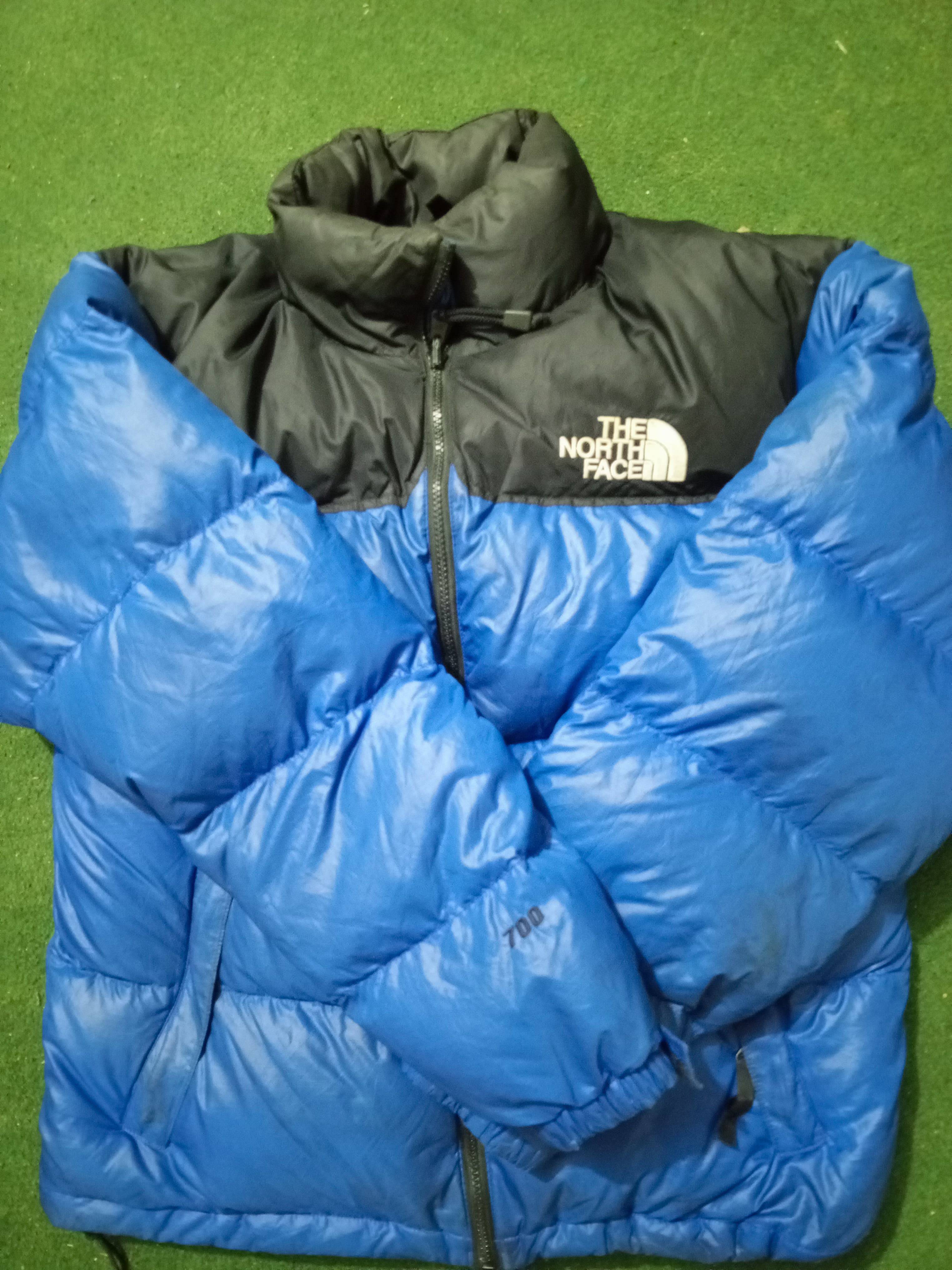 The north face 700 nuptse and 800 mix of 5 piece