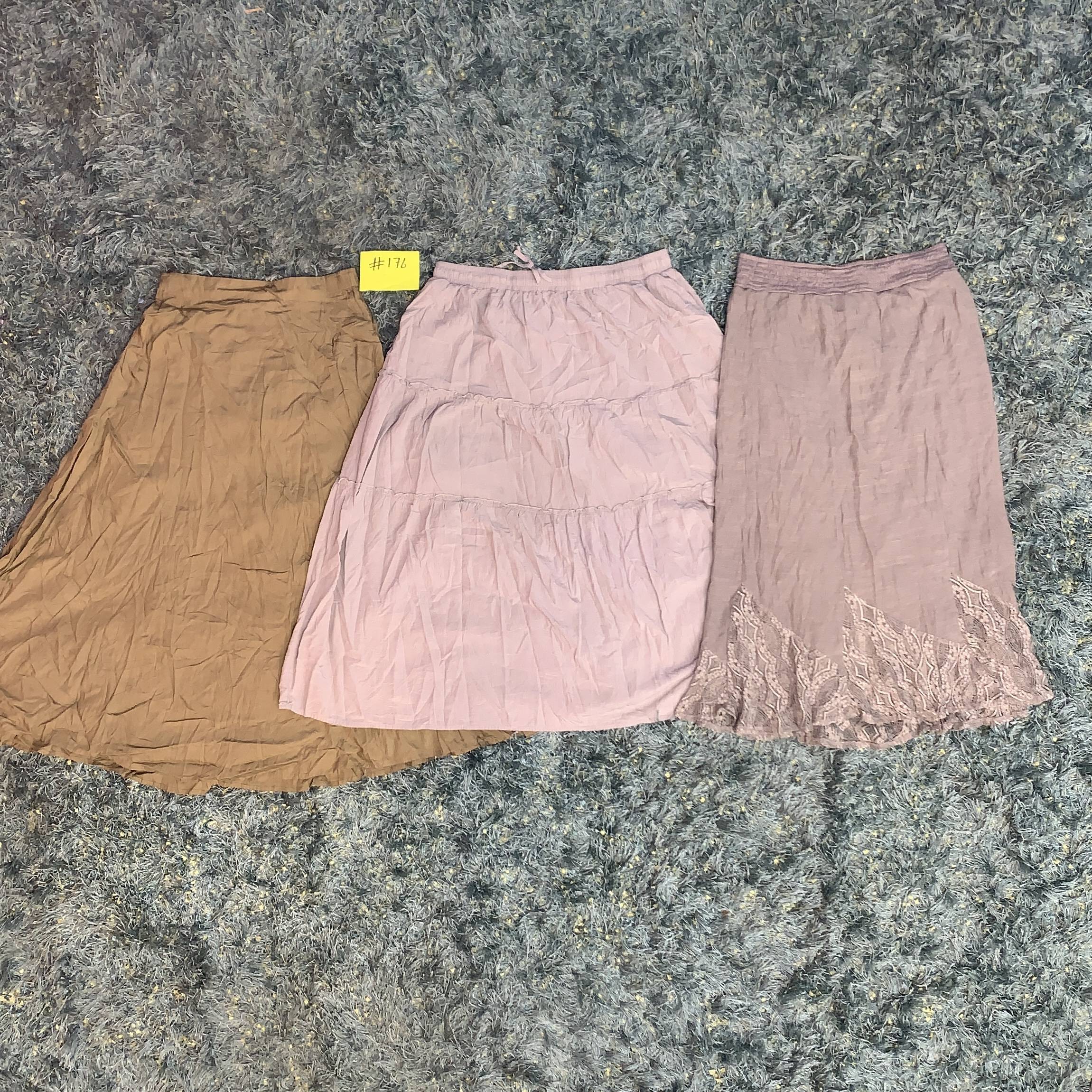 Y2K Italian Bale Boho Peasant Skirts

(#176)