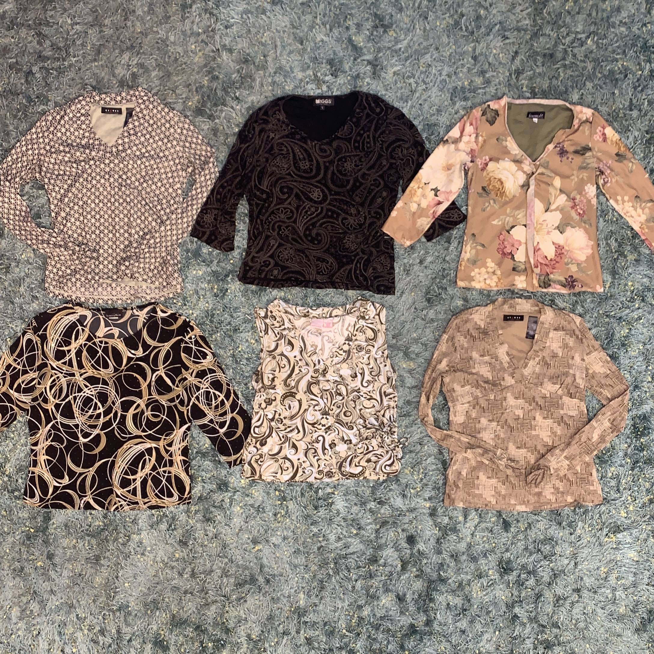 Mix Y2K 2024 style vintage Tops. Vêtements re-aimés (GRV-12-007)