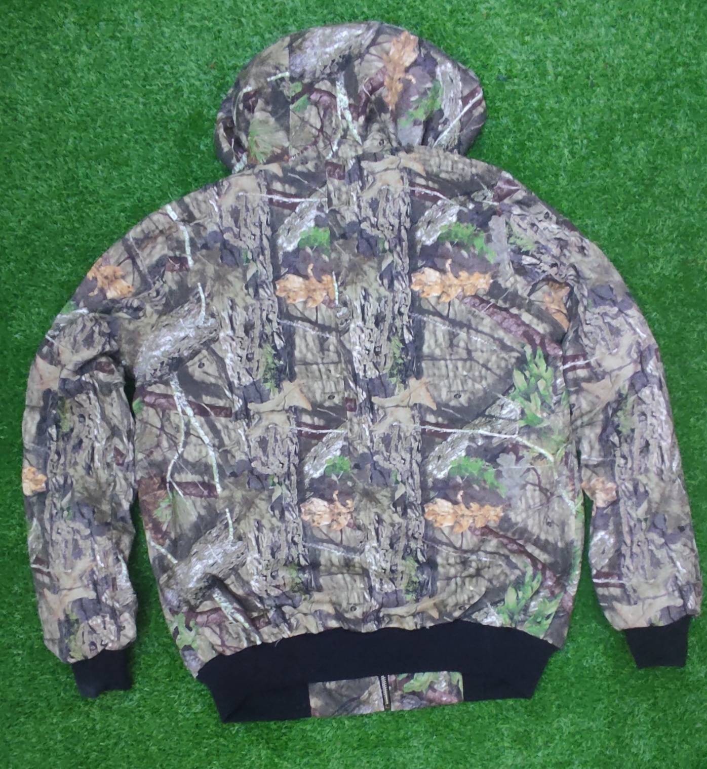 Real tree print rework carhartt jacket