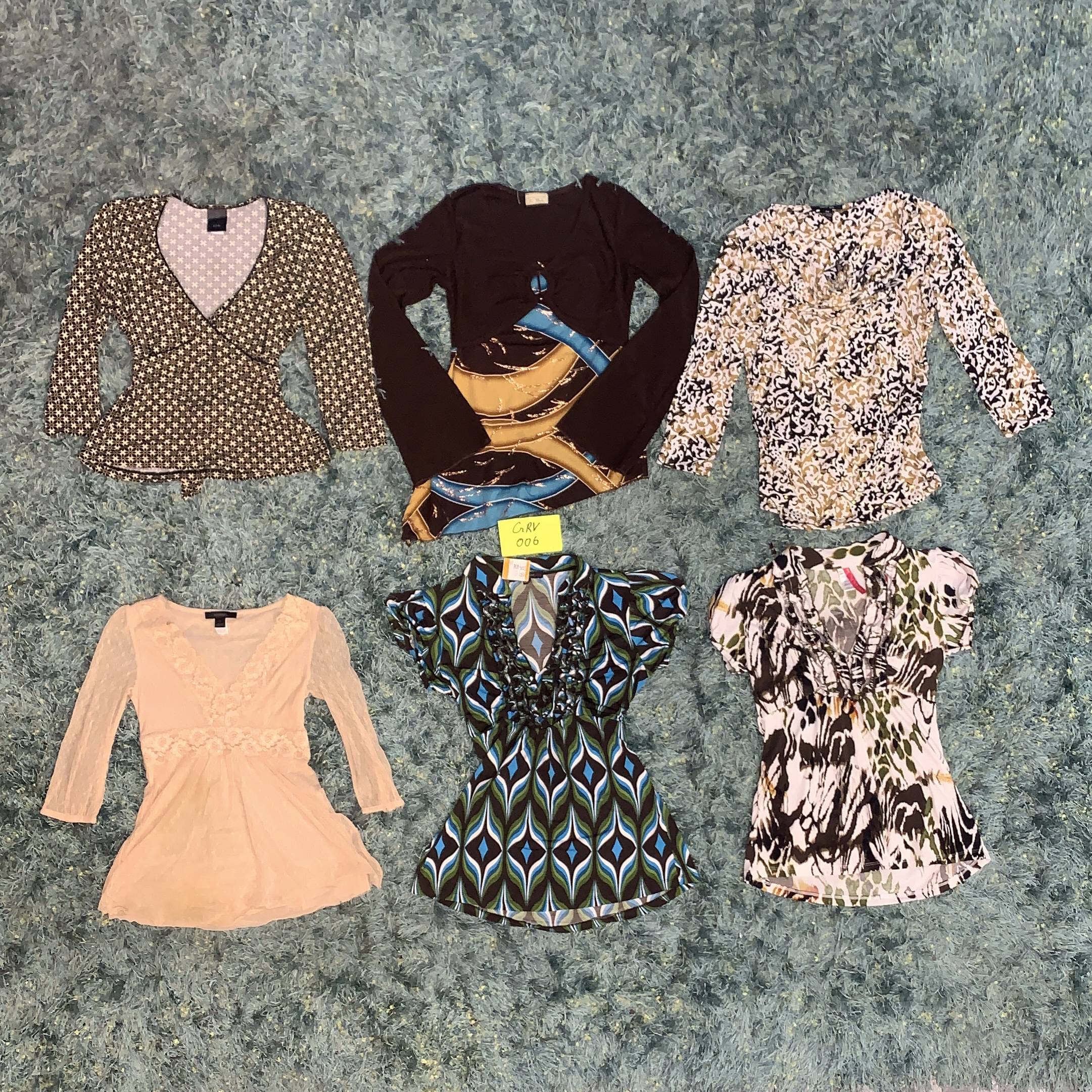Y2K 2024 vêtements vintage Mix Tops. Vêtements ré-aimés (GRV-12-006)