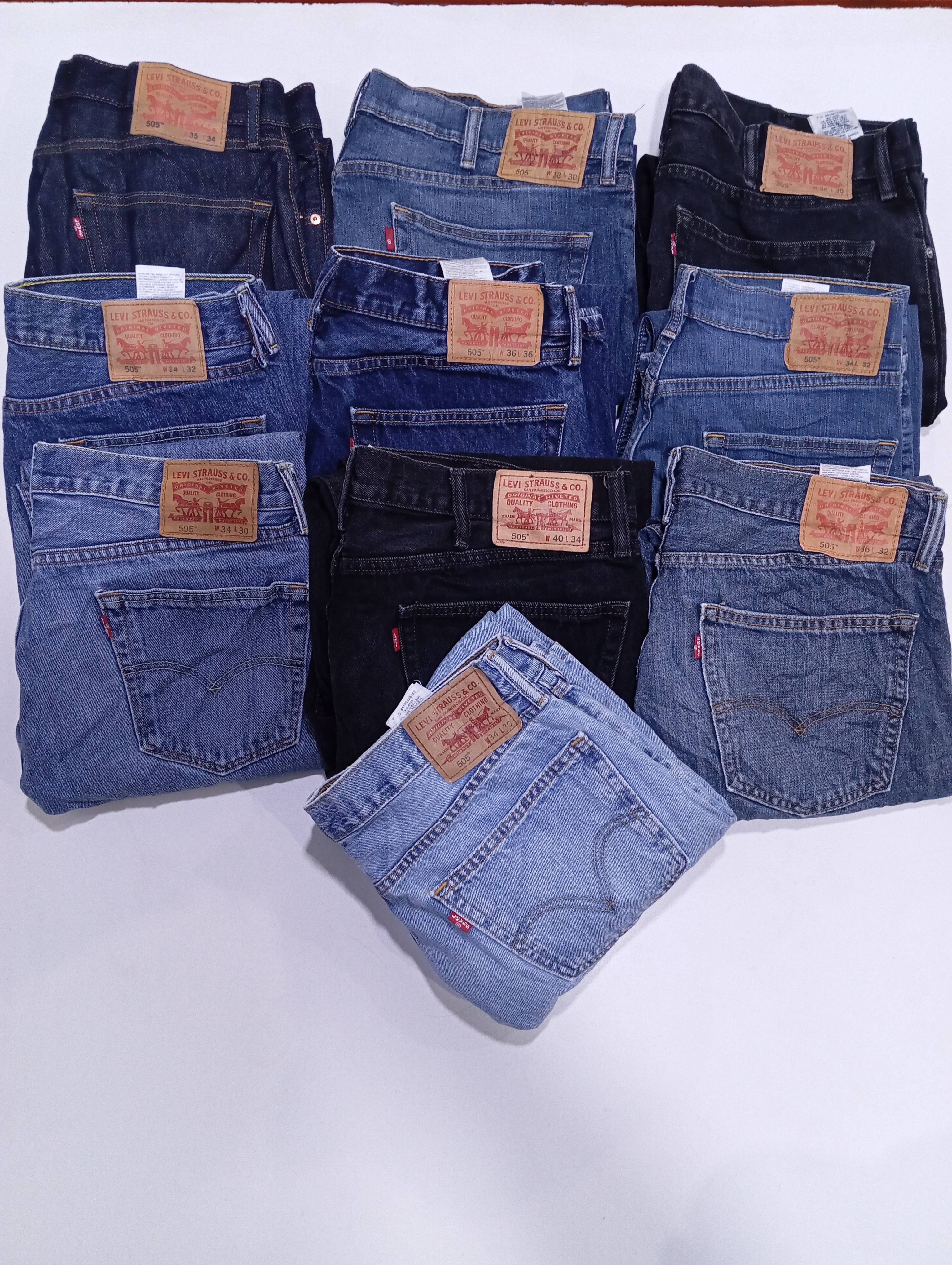 Men Levi's 👖505 Jeans 10 Pcs