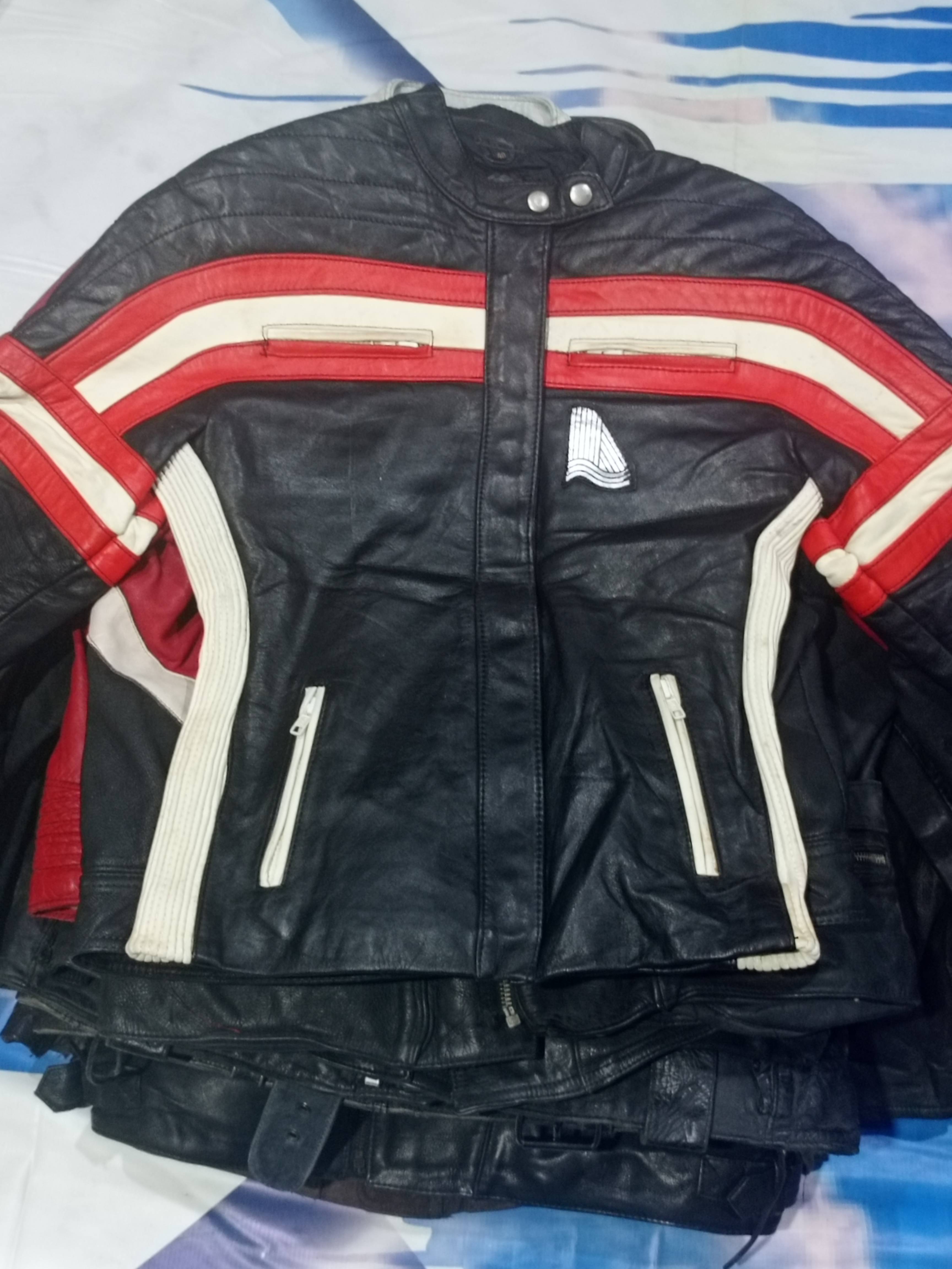 Moter bike leather jacket 21pcs