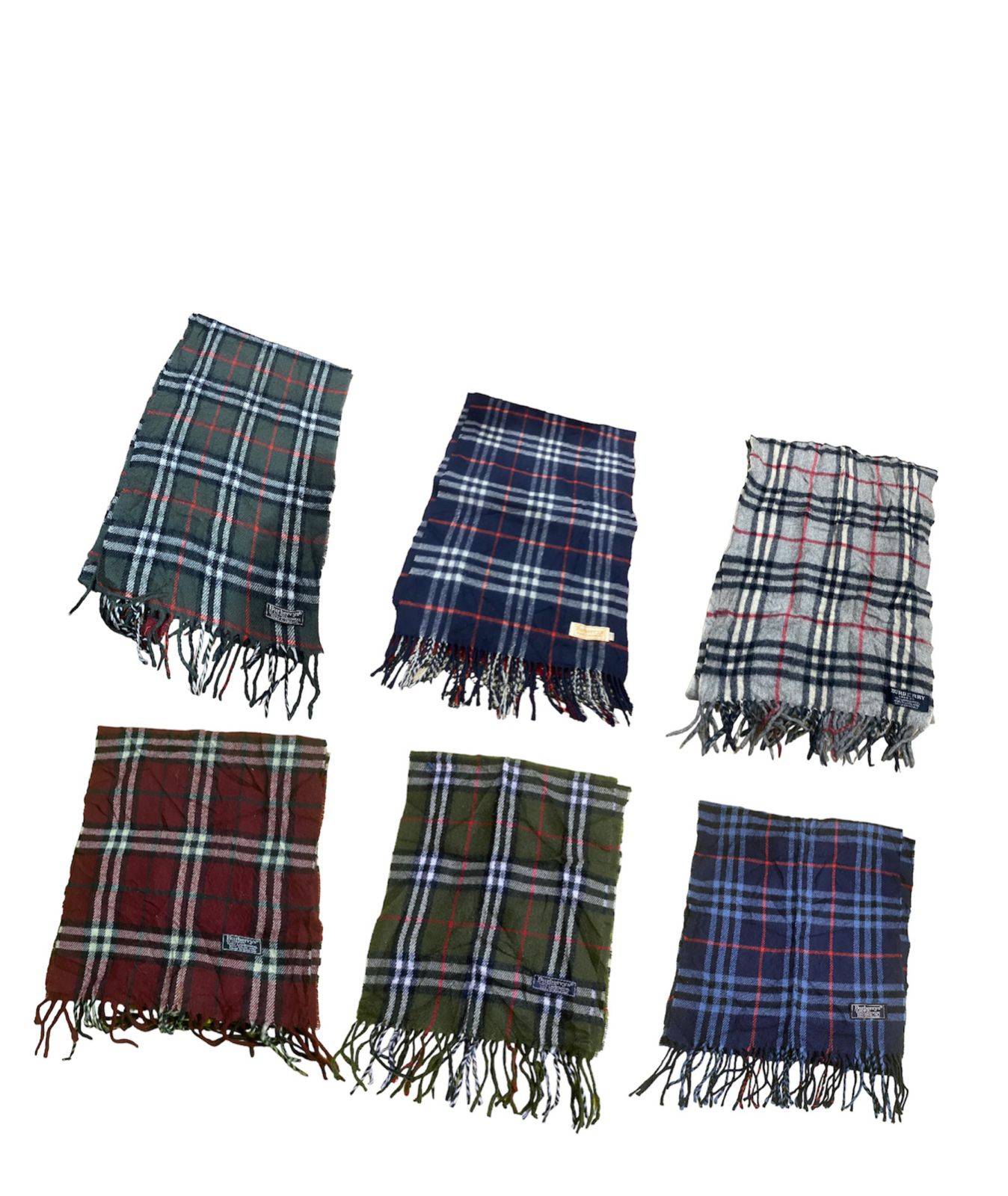 Y2k 90’s Burberry scarves muffler