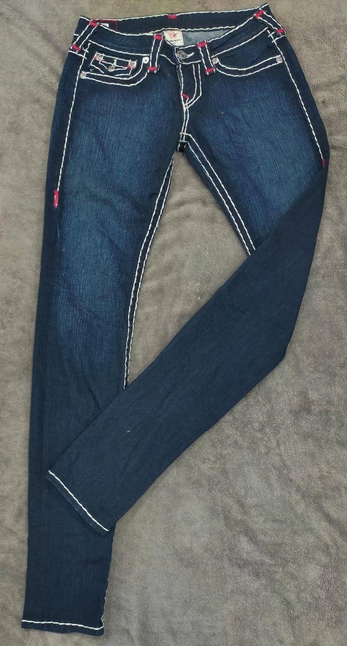 Y2K 2024 CR1227 True Religion Low Waist Jeans Mix - 20 Pcs