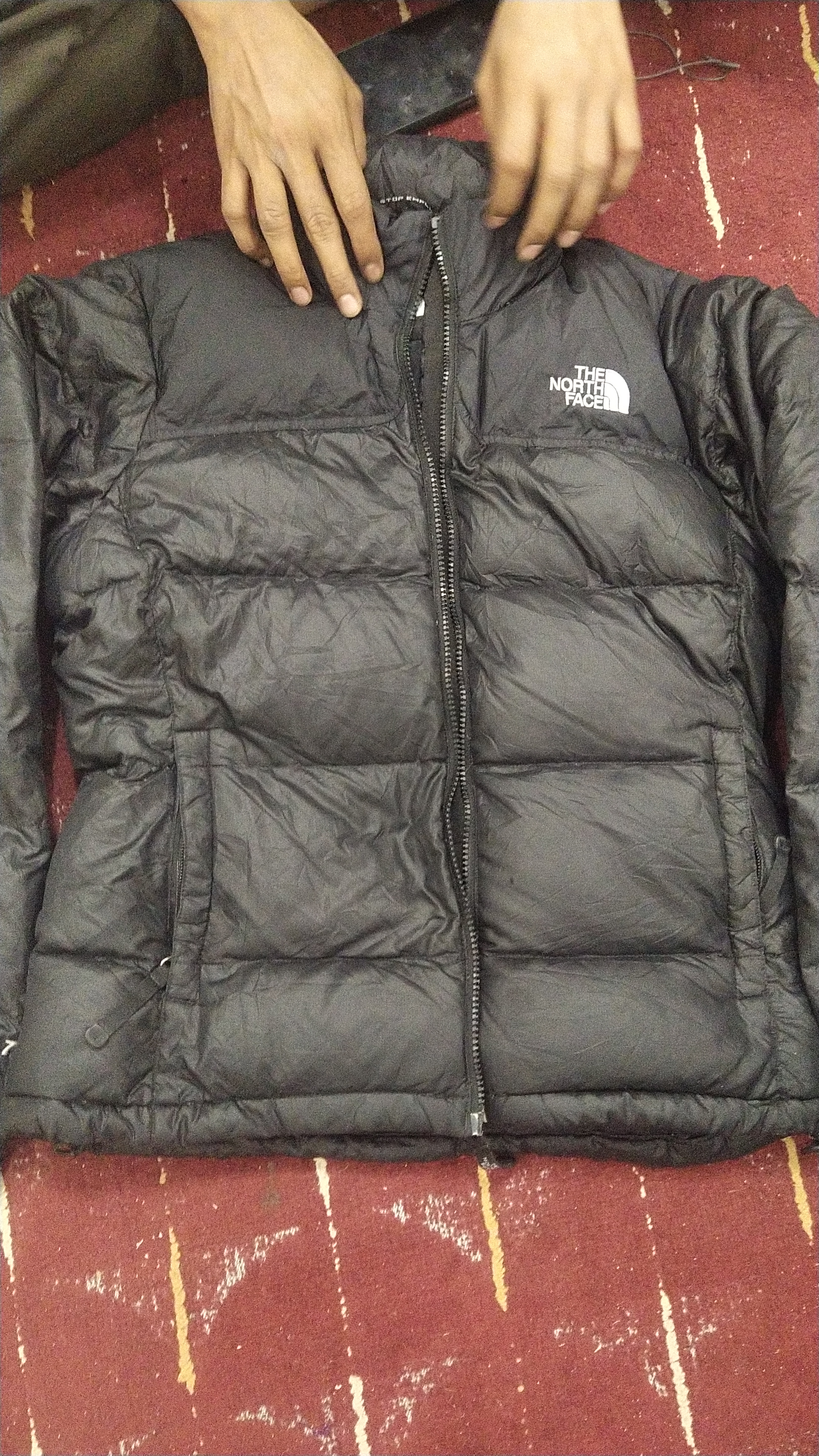 North Face puffer jacket