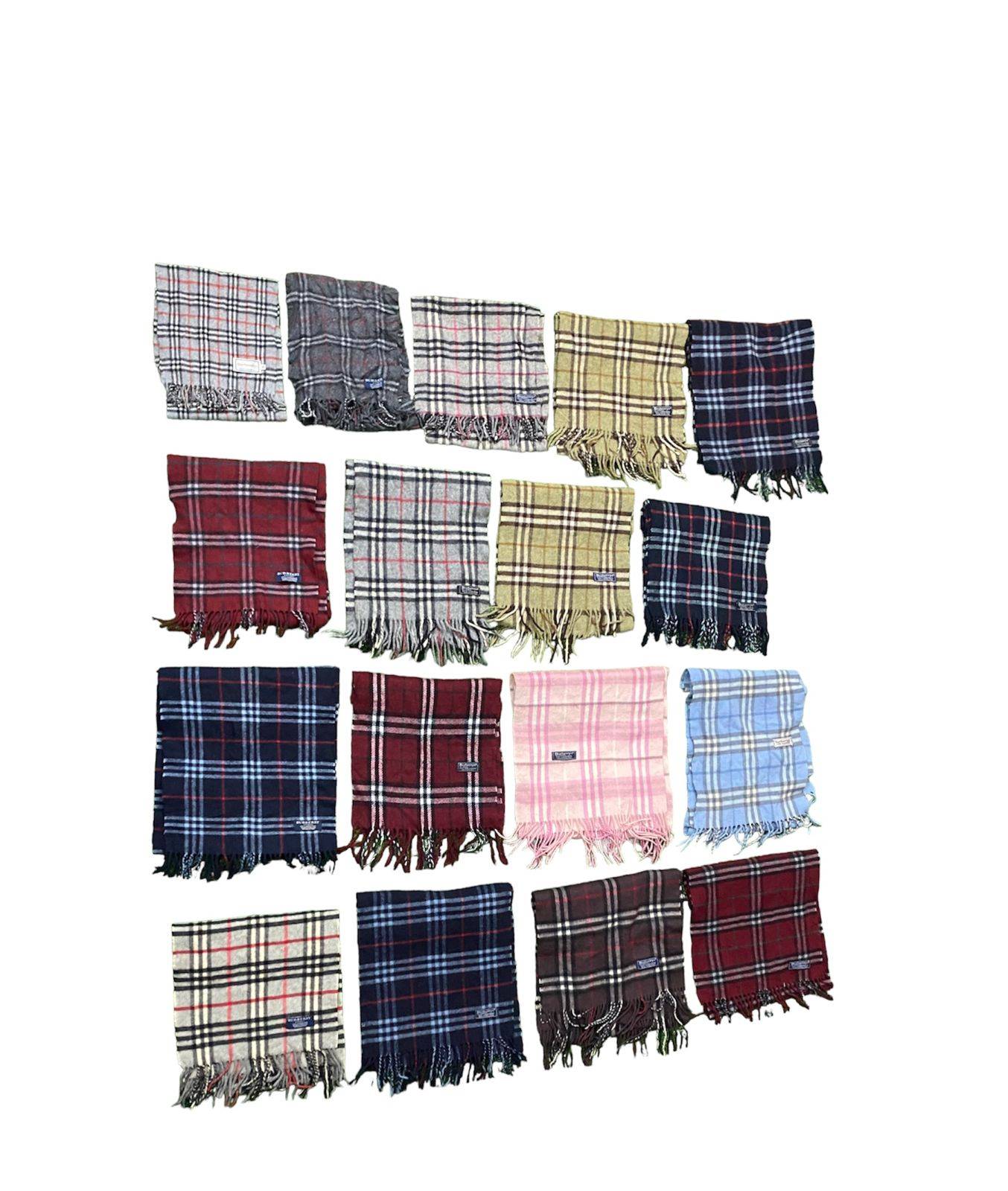 Y2k 2024| Grade A | Authentic 90’s Clueless Style Burberry scarves muffler (20pcs)