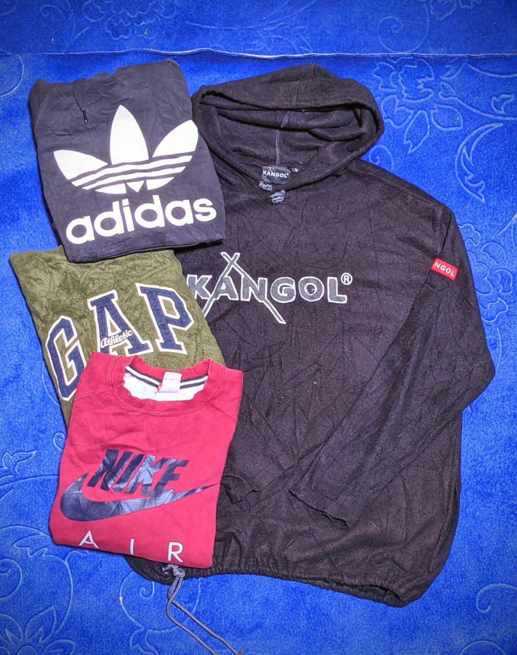 nike adidas puma sweatshirt