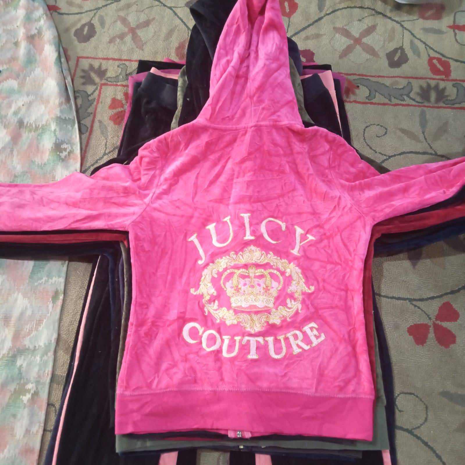 Ensemble haut et pantalon velours Y2K 20 pièces Juicy Couture