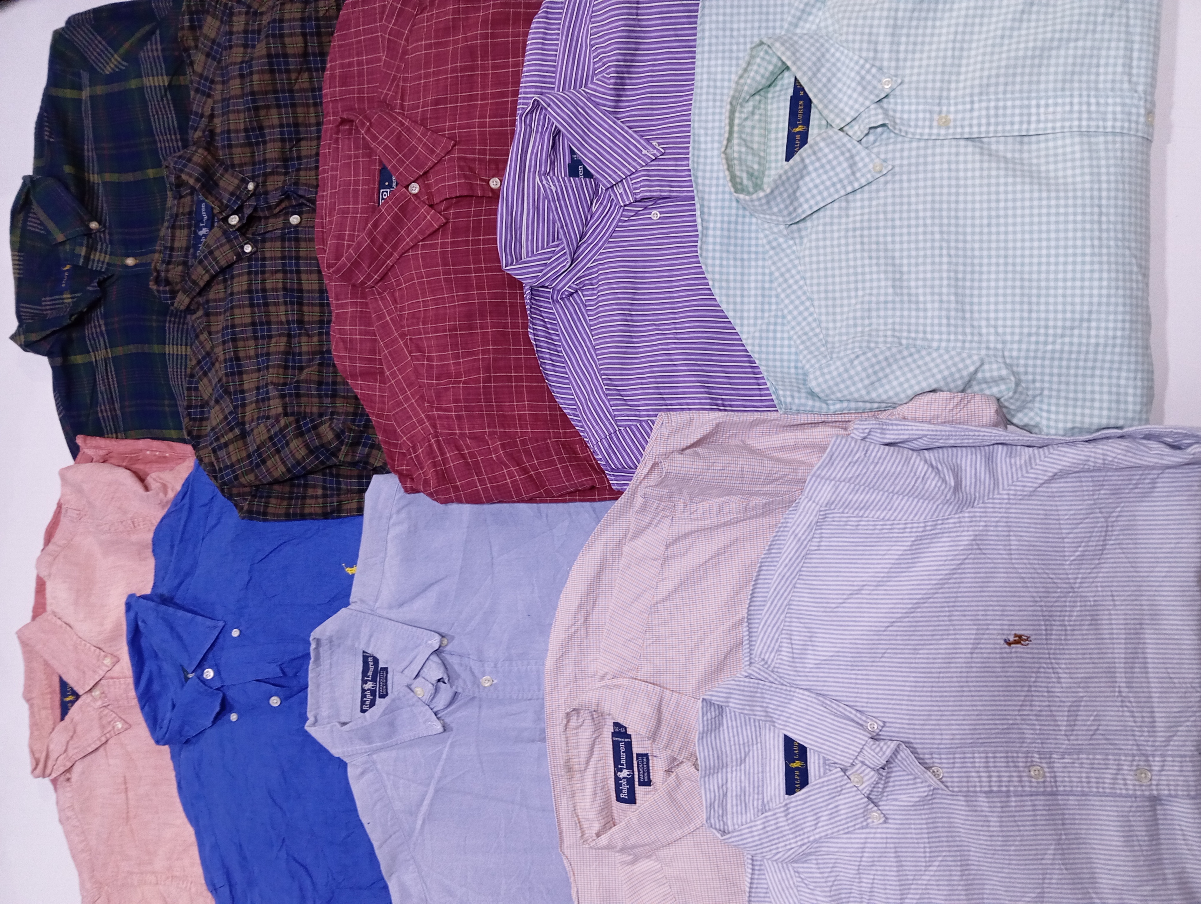 Ralph Lauren Polo Shirts Button Up Shirts 10 Pcs