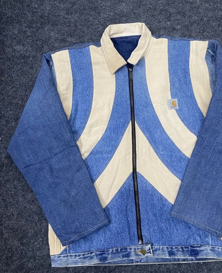 veste carhartt upcyclée