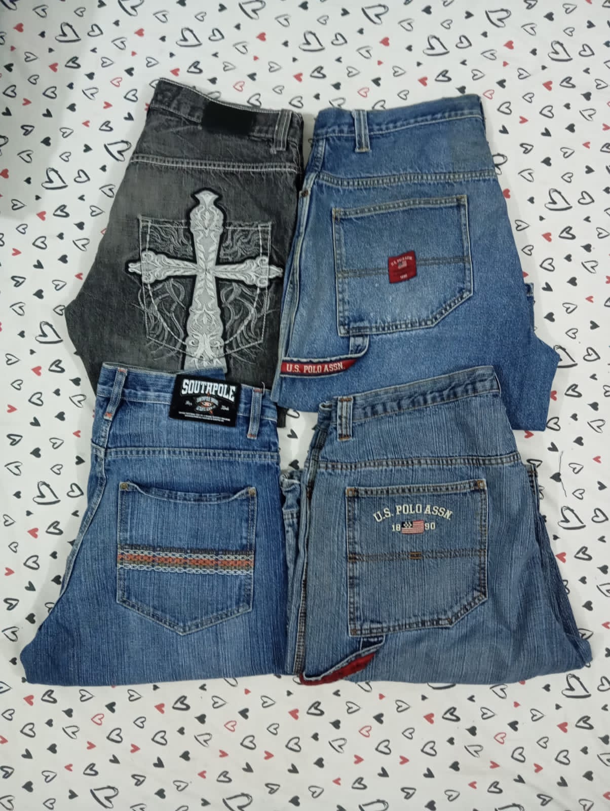 HD Set2 Premium Designer Baggy Shorts - 33 pcs