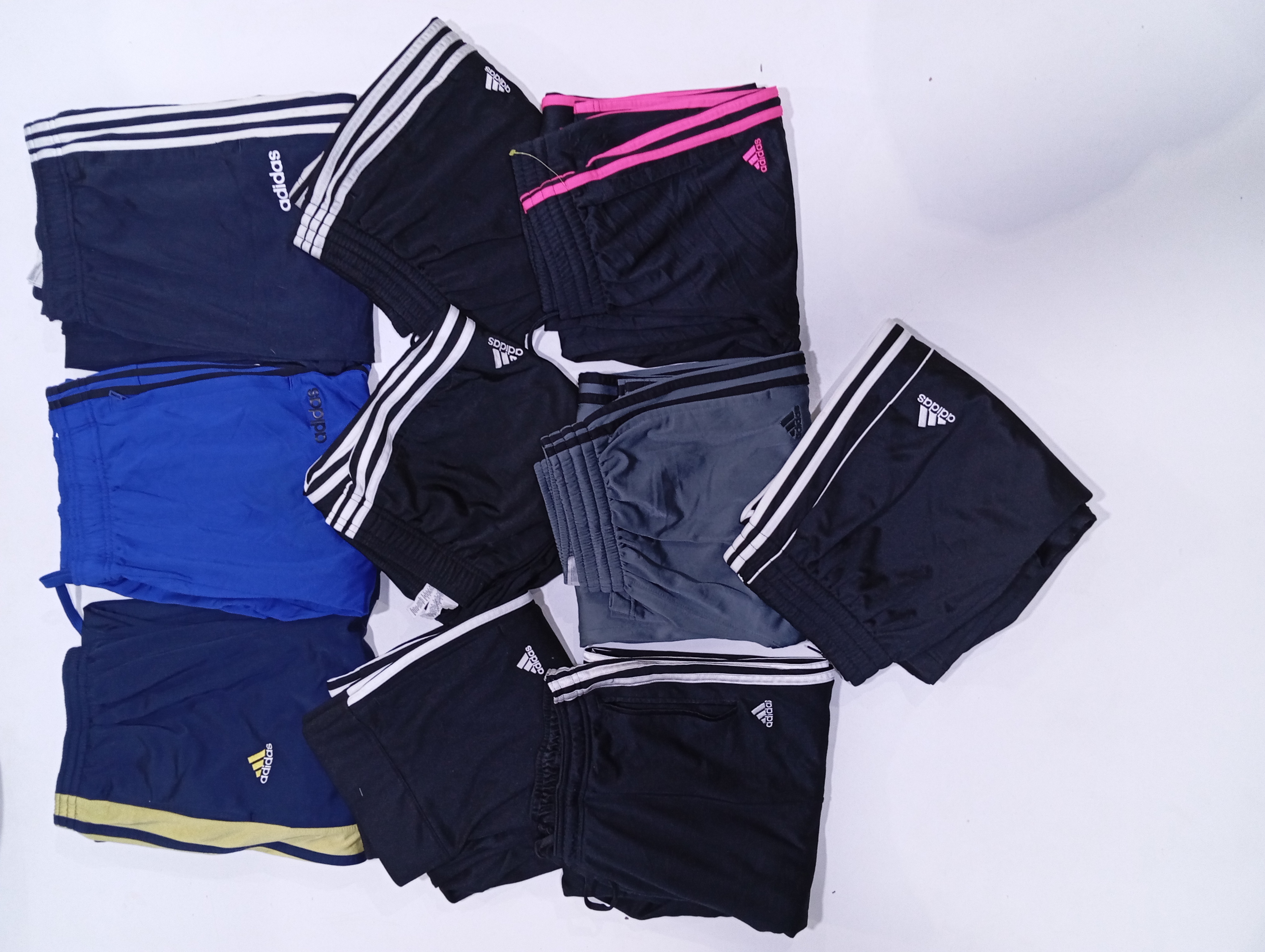 Adidas Nylon Track Pants 10 Pcs