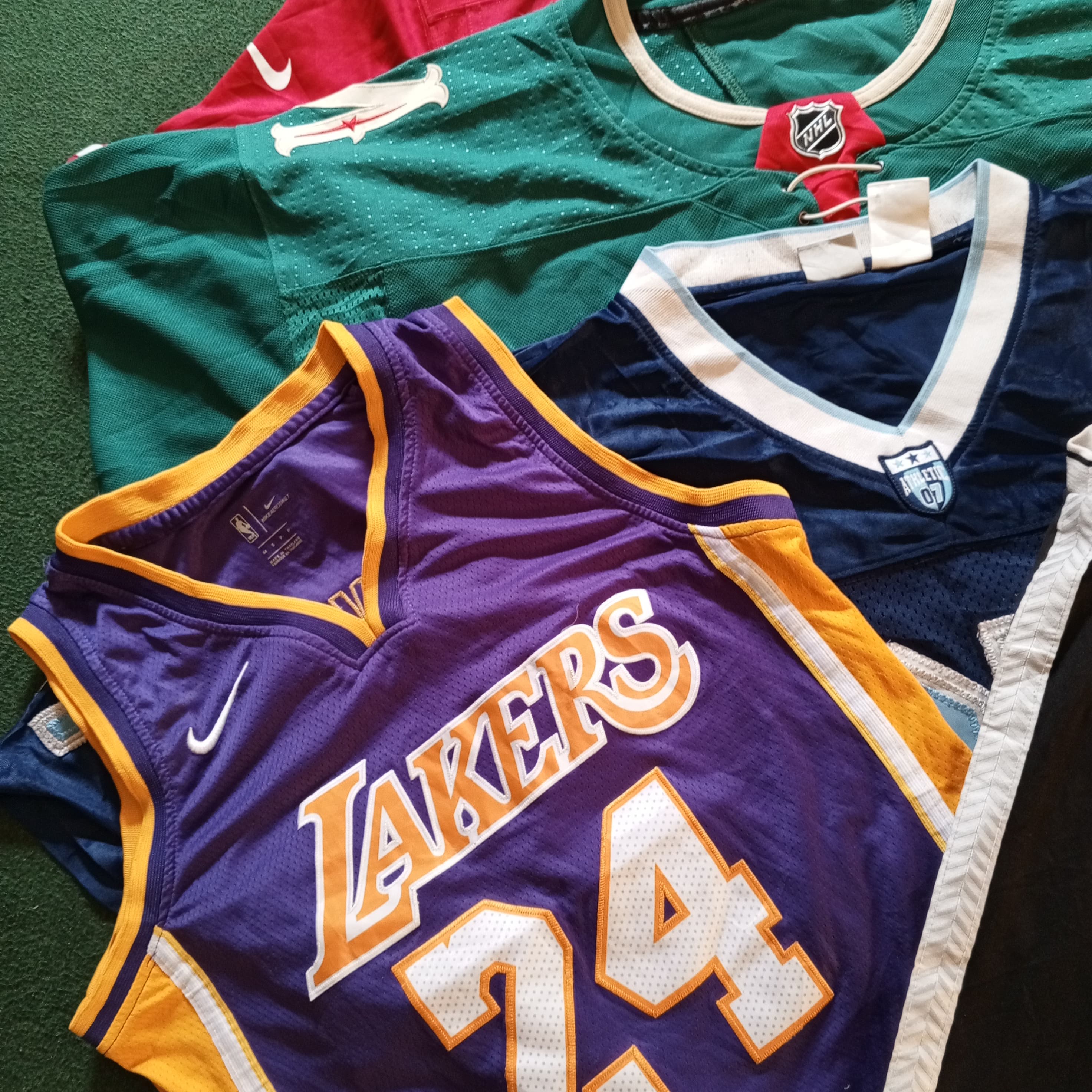 NFL, NHL Jerseys