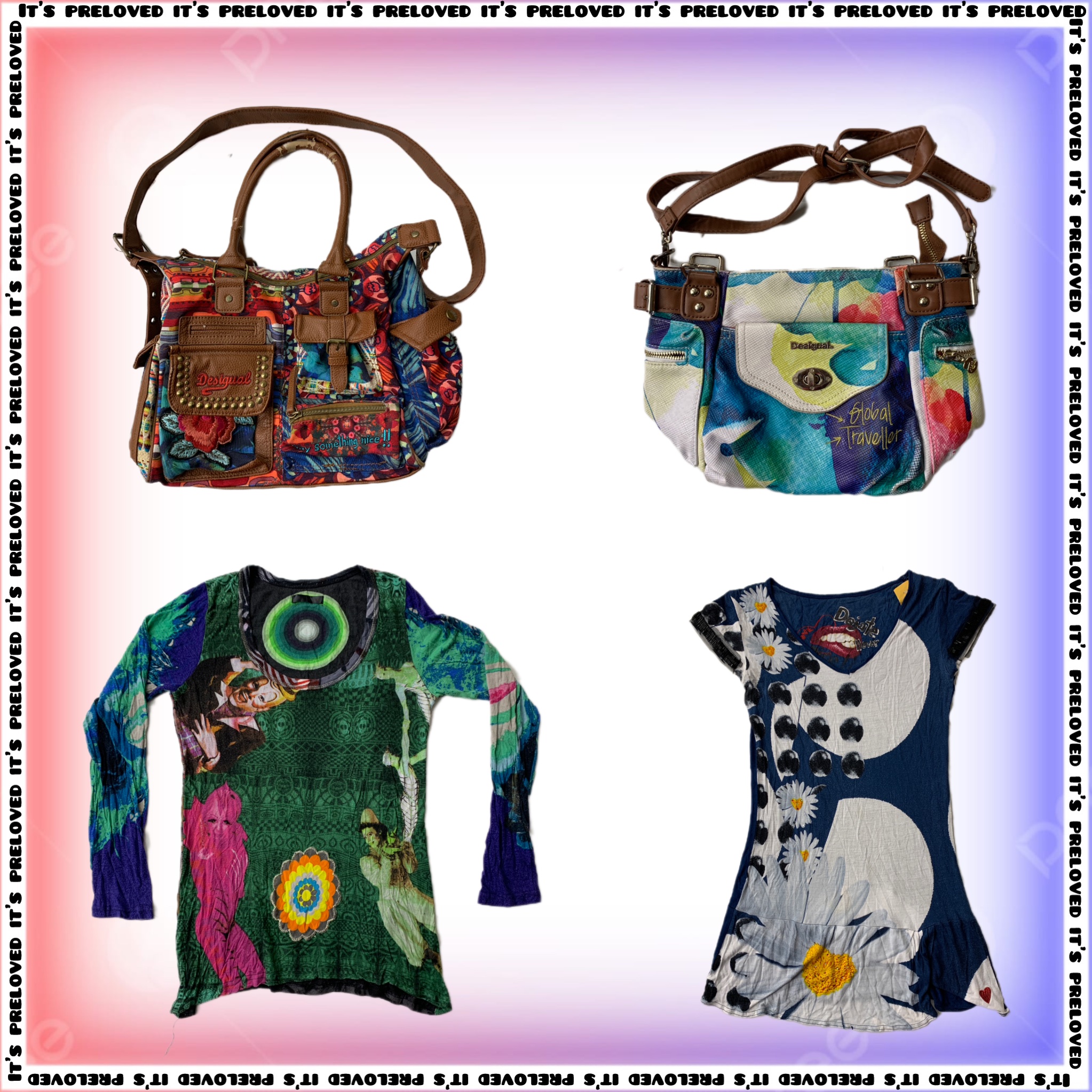 Desigual Love- Bags & Dresses (SS-170)