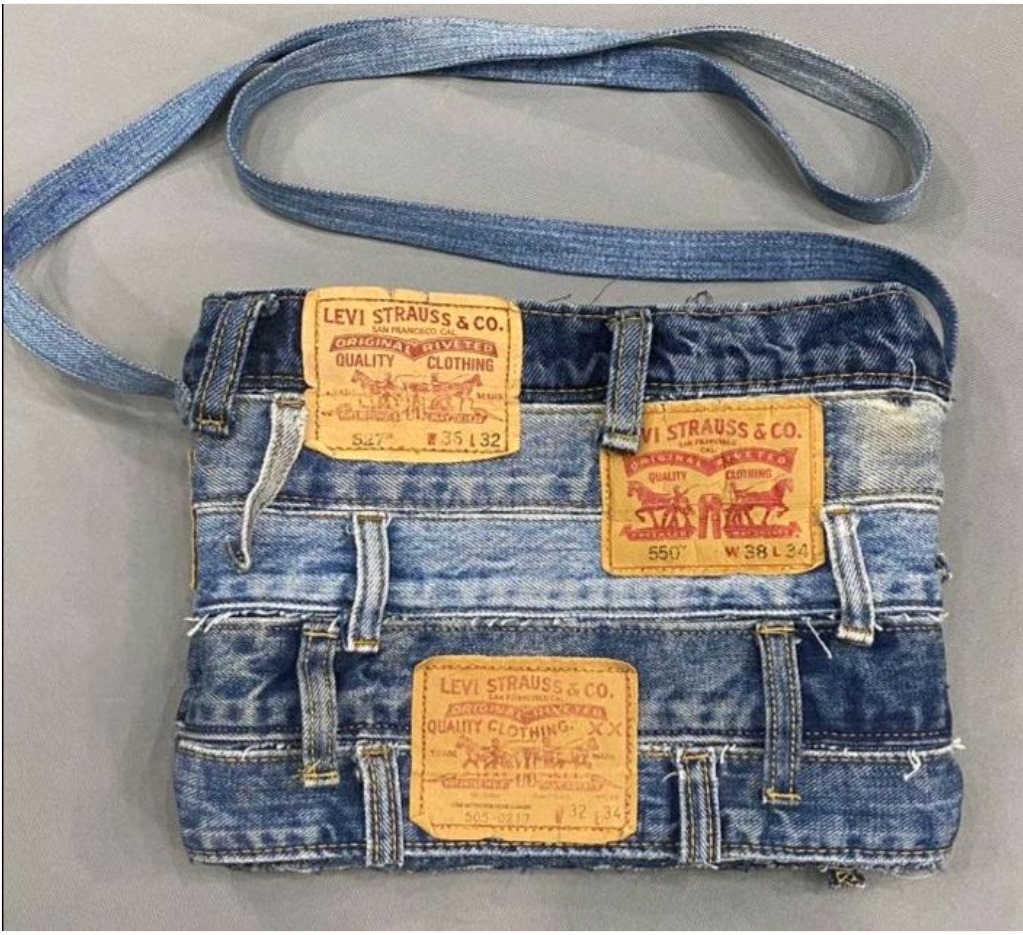 UPCYCLED Levi's Waistband Belted Bag CR0048