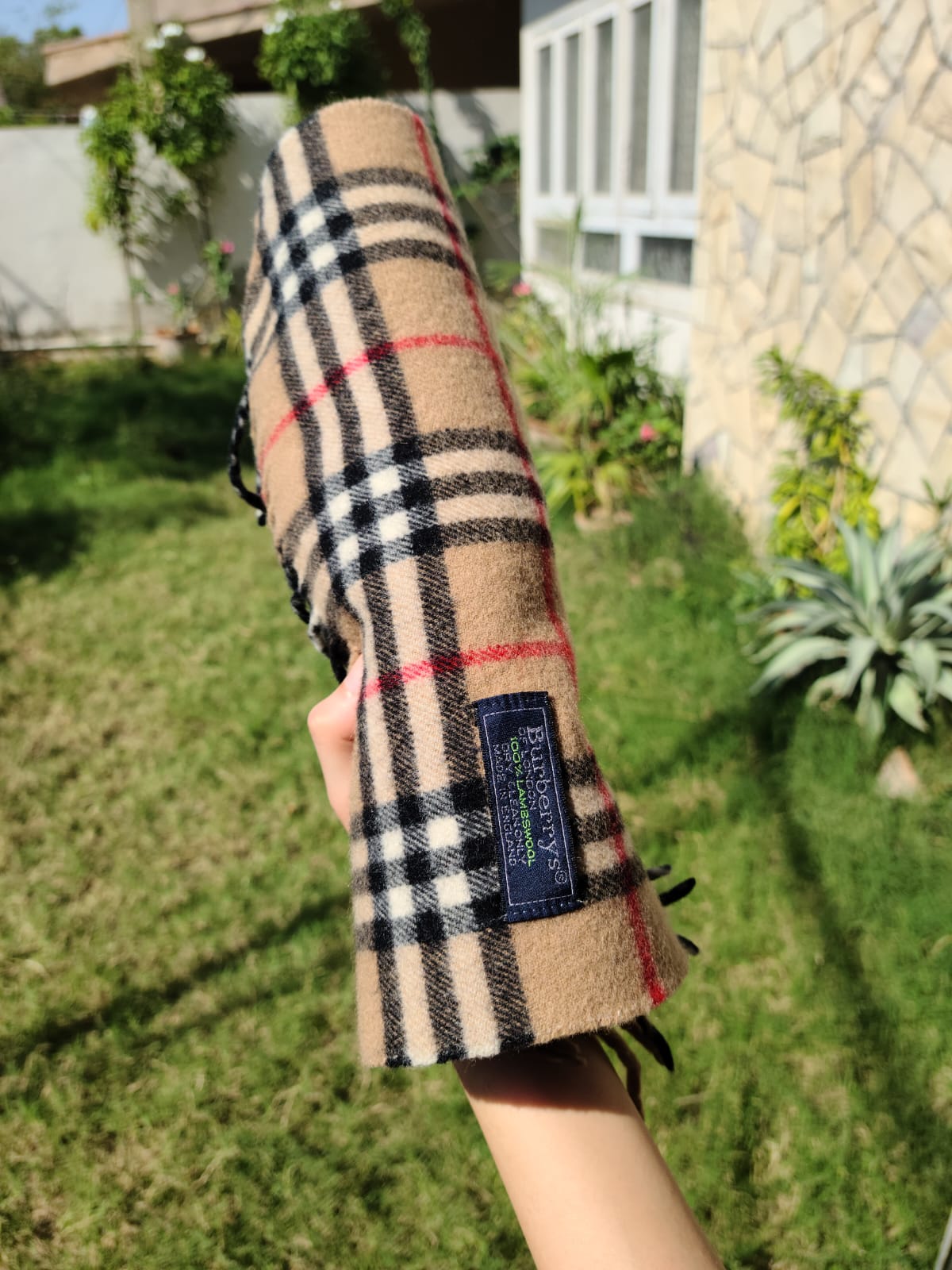 Knock off burberry scarf on sale