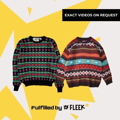 Tricot funky à motifs (FBF#278 - Essentiel)