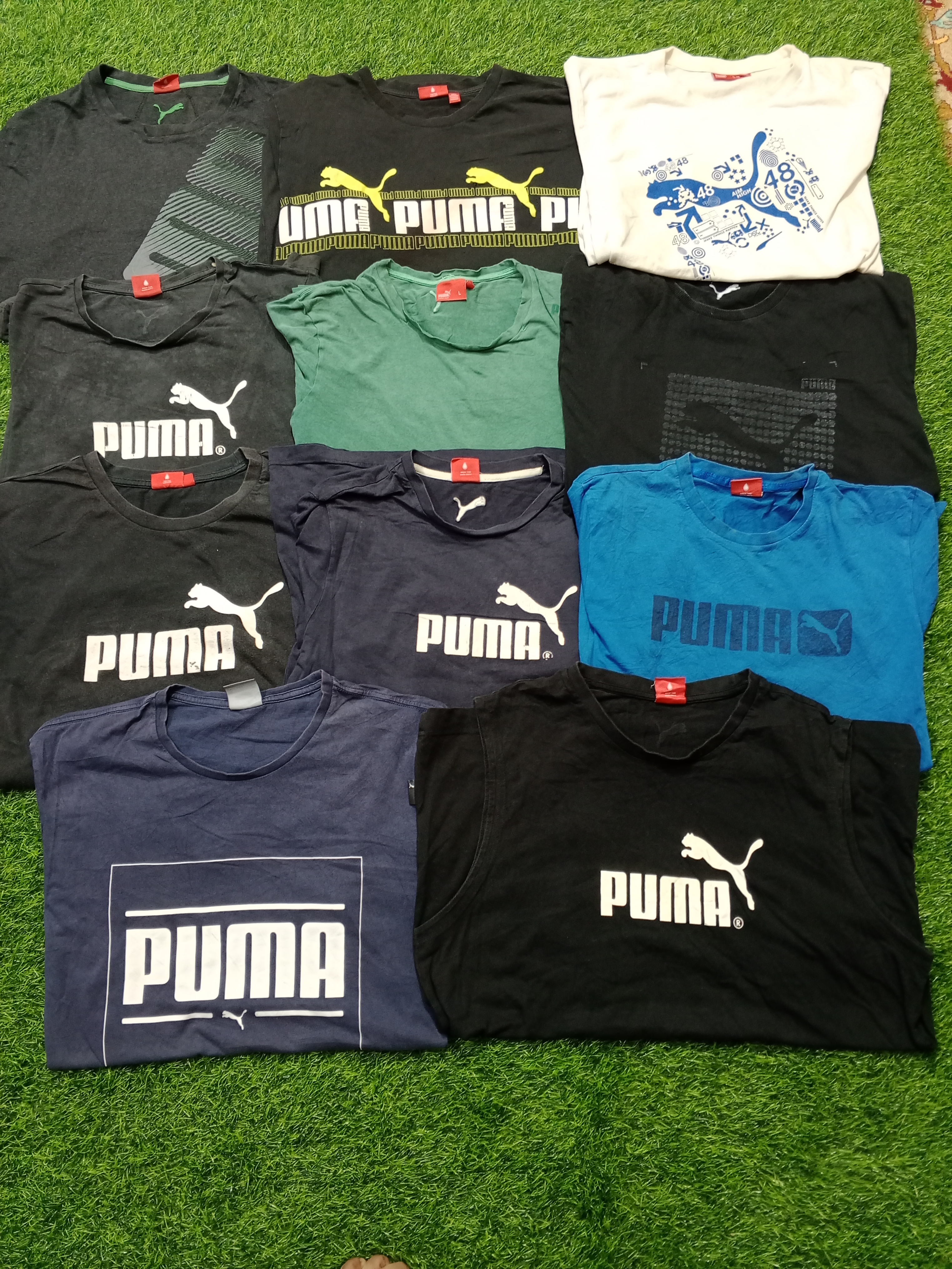 11 pcs of Puma Tshirts