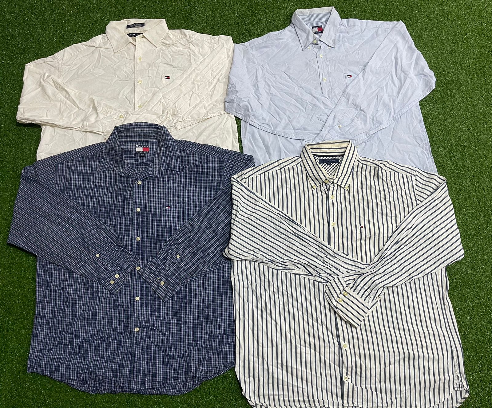 Chemises en coton Tommy Hilfiger, 20 pièces