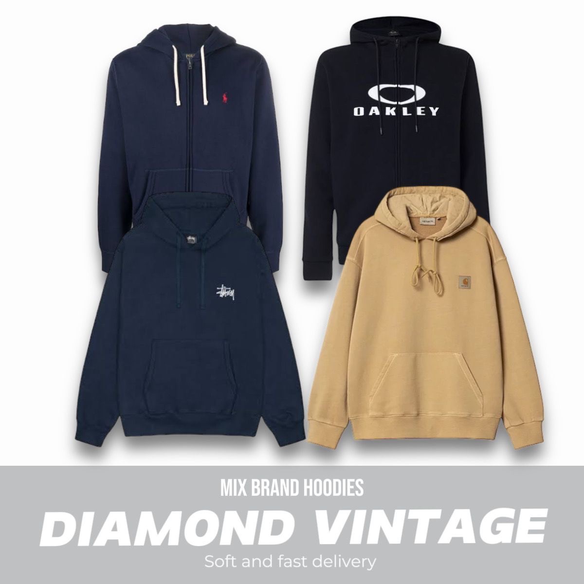 Stussy Carhartt Polo Ralph Lauren Oakley Hoodie