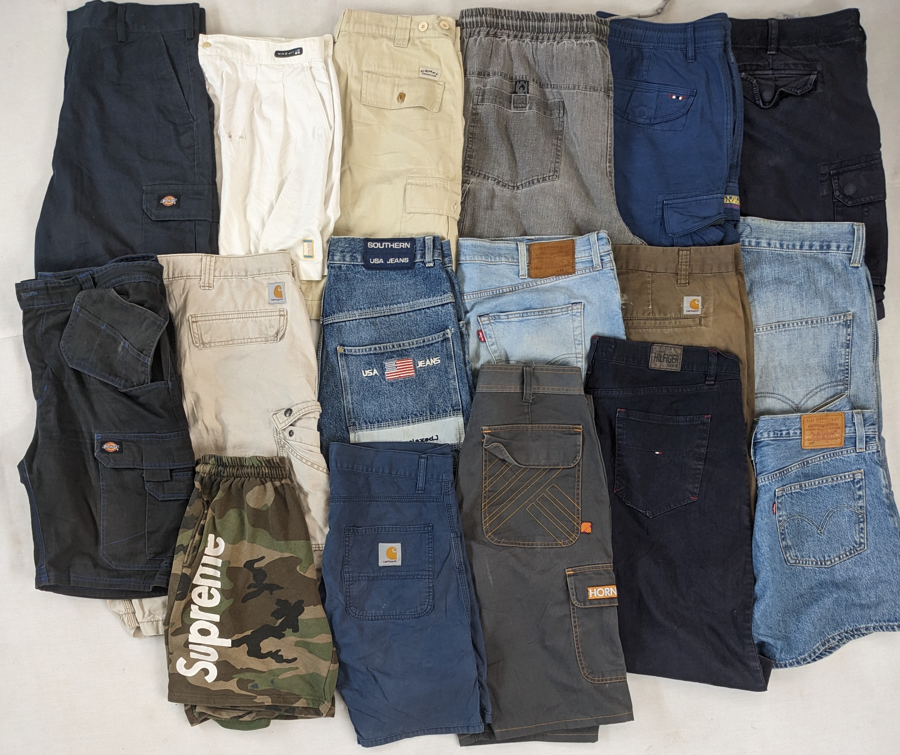 Mixed Branded Shorts - 24 Pcs