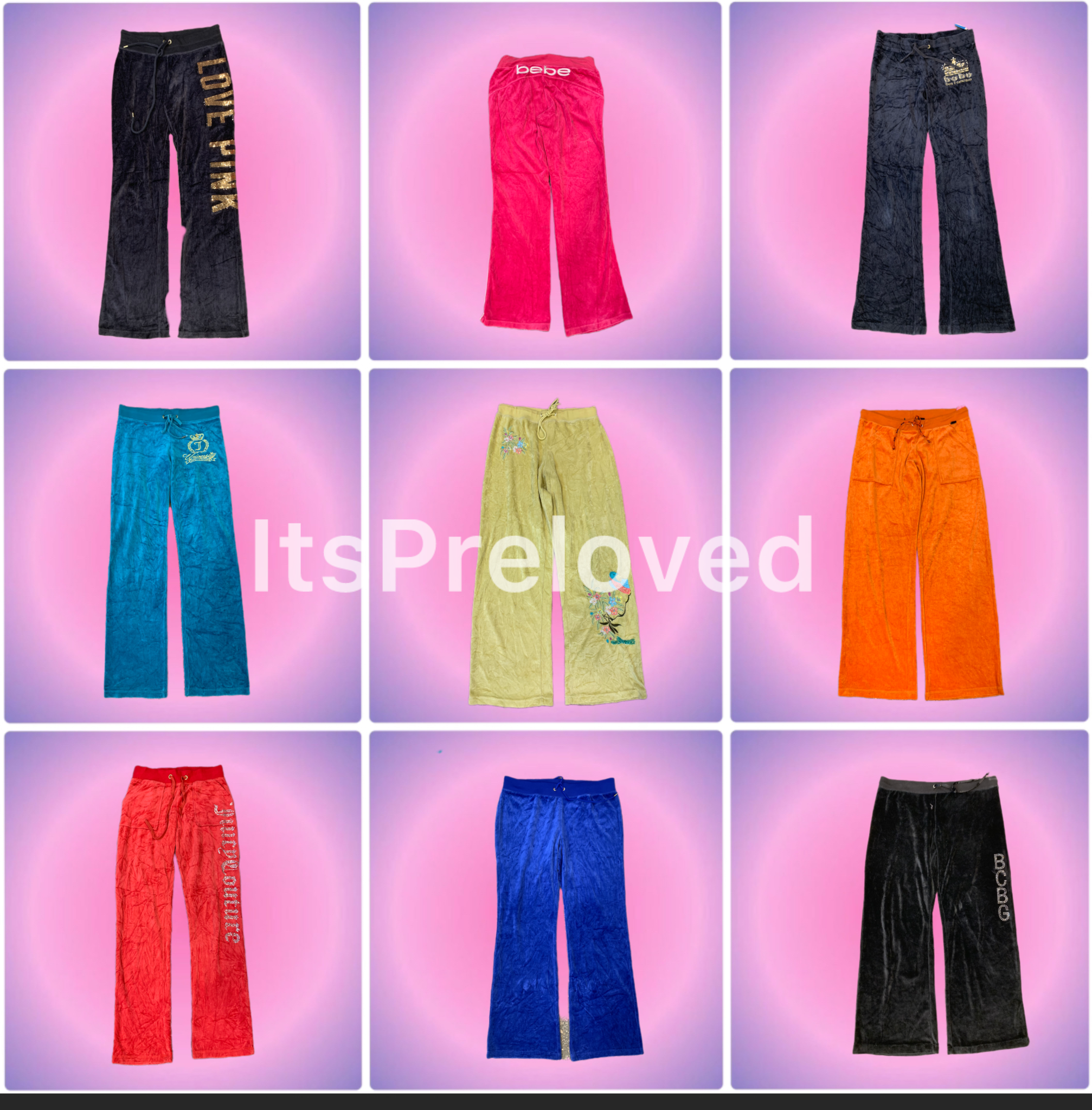 Mix Velour Tracks; Juicy, Bebe, BCBG(RX-596)