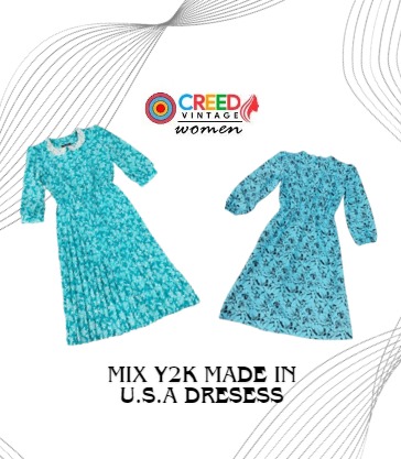 CR1616 Mix Y2K Made in U.S.A Dresess - 15 Pcs