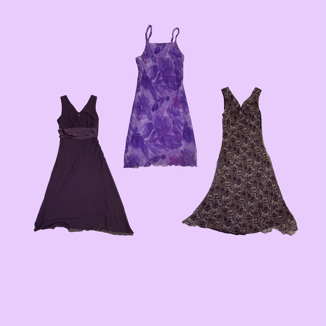 Purple Haze Y2K Dress Collection (GRV-5-028)